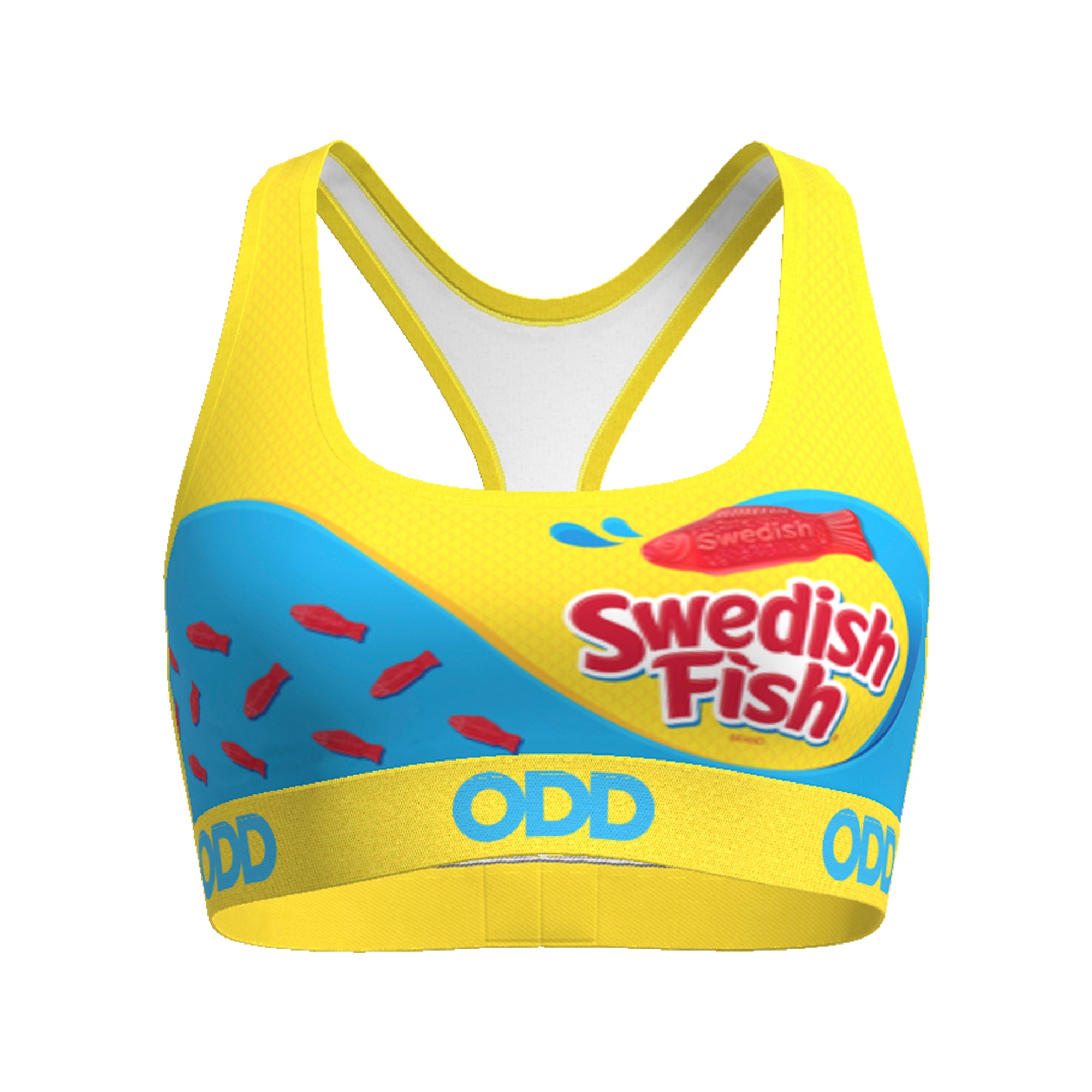 Swedish Fish Women's Sports Bra