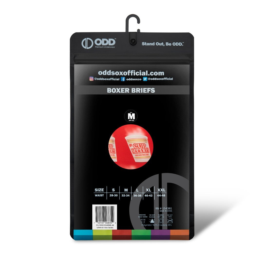 Cup Noodles Split Men's Boxer Briefs