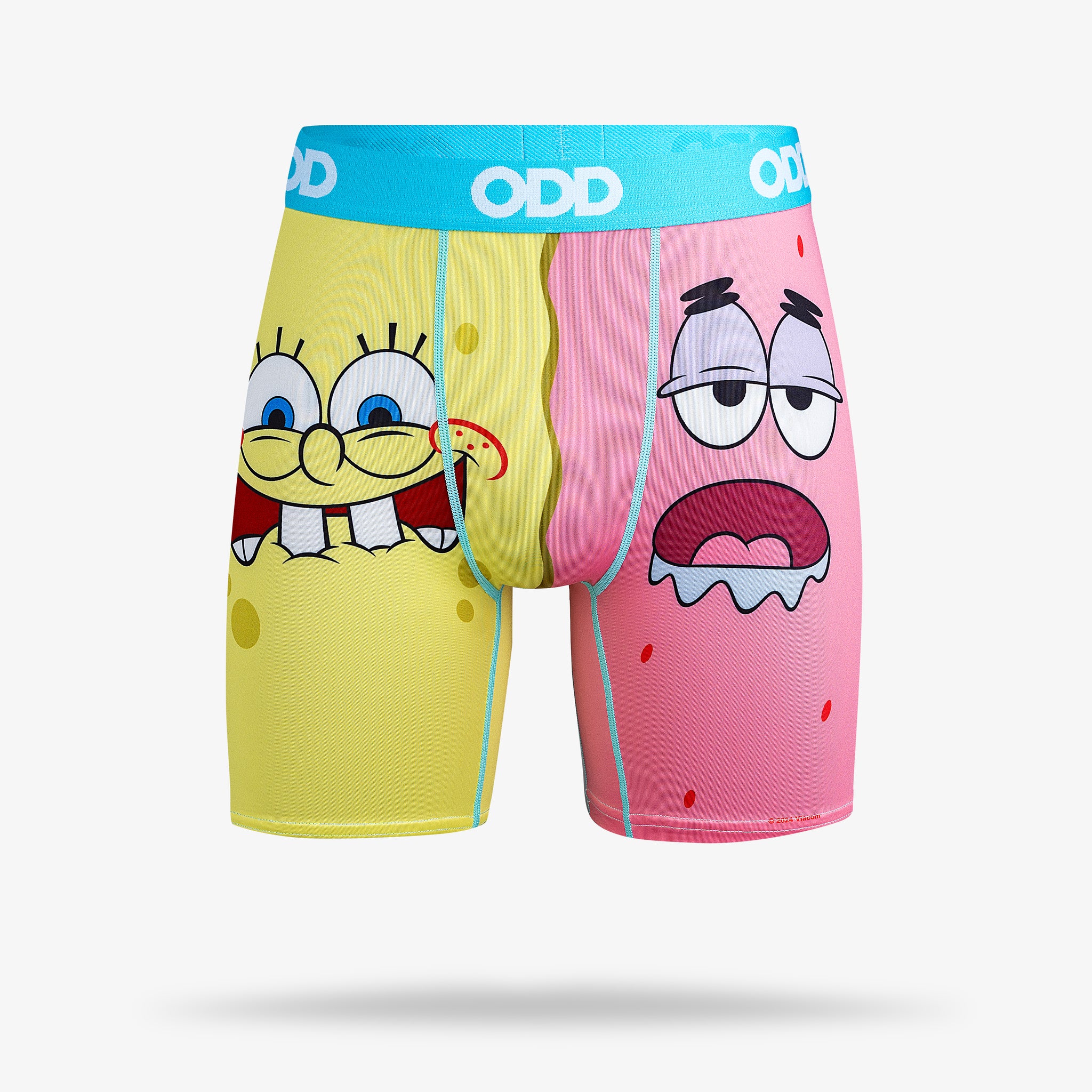 SpongeBob & Patrick Split Men's Boxer Briefs