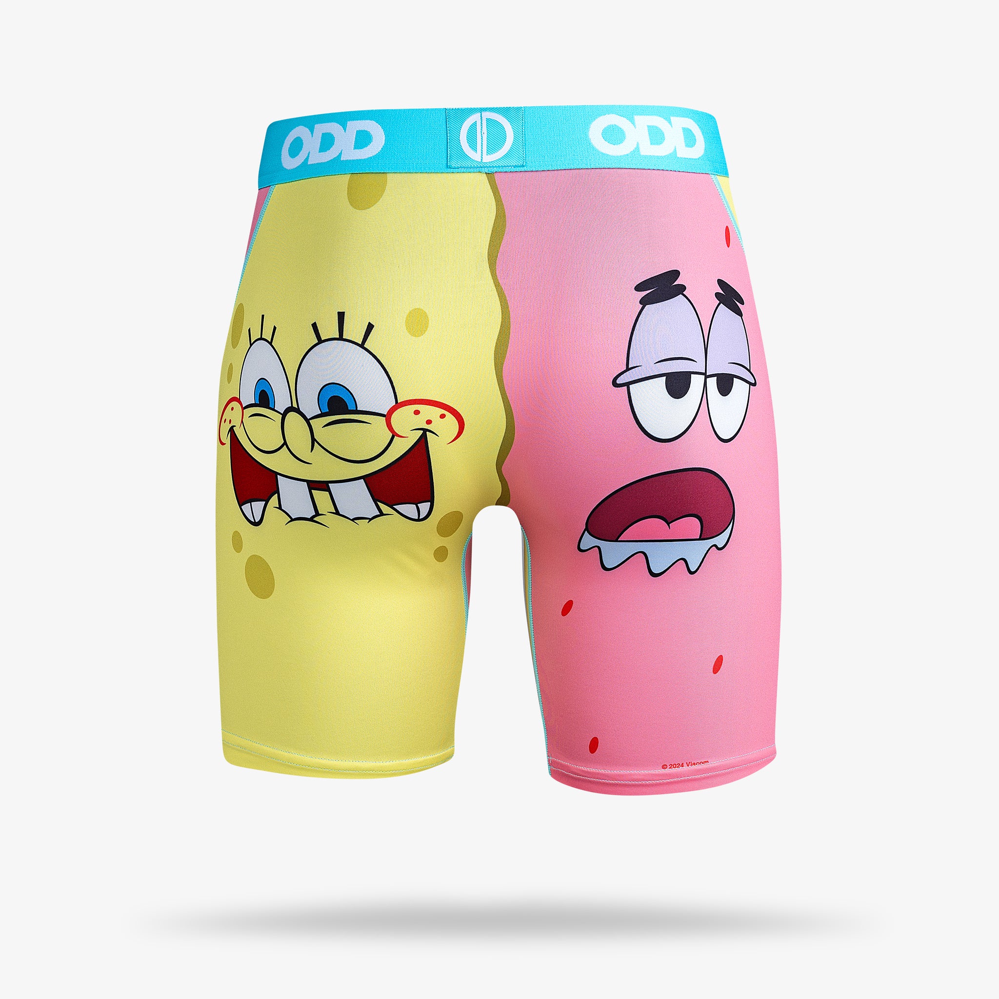 SpongeBob & Patrick Split Men's Boxer Briefs