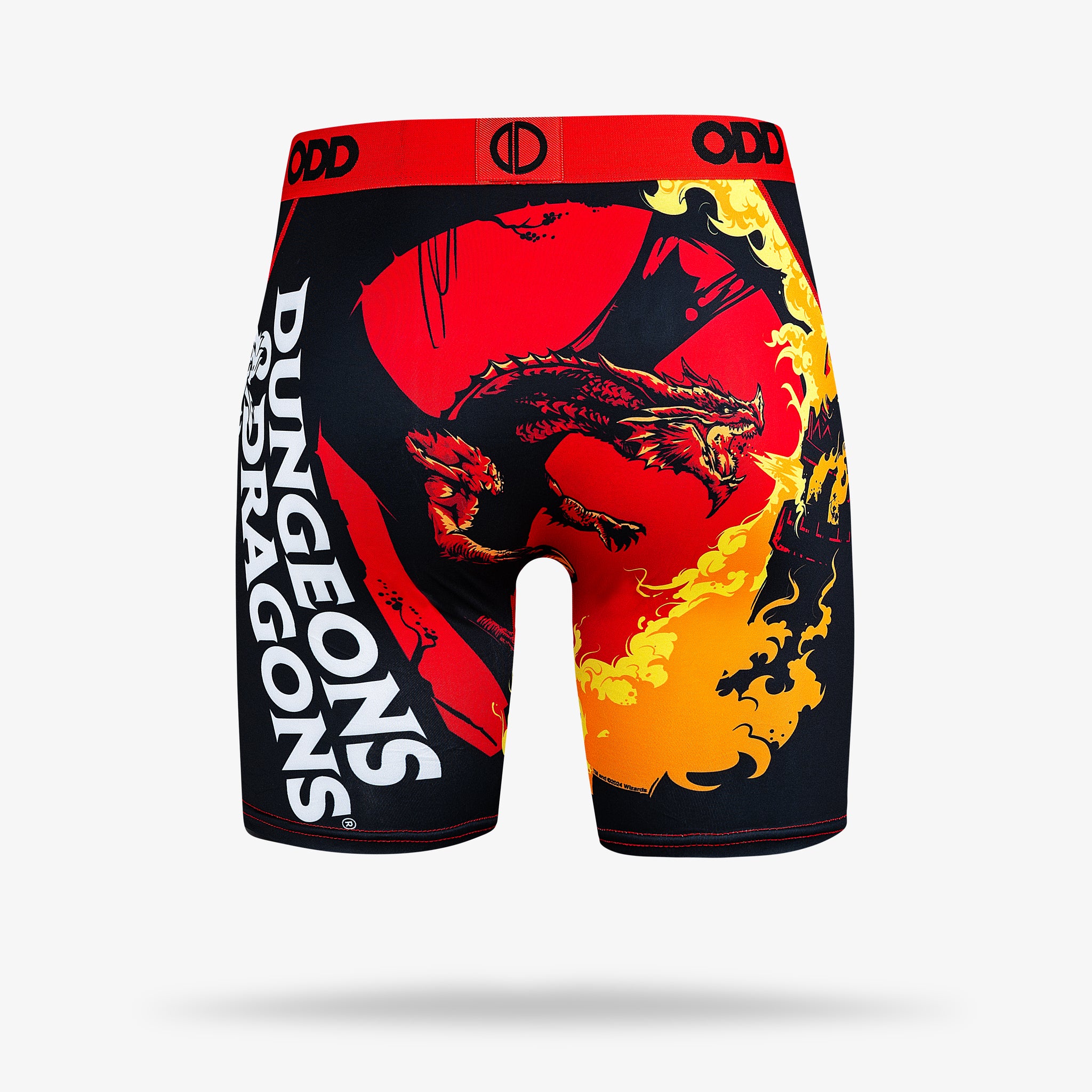 Dungeons & Dragons Fire Red Men's Boxer Briefs