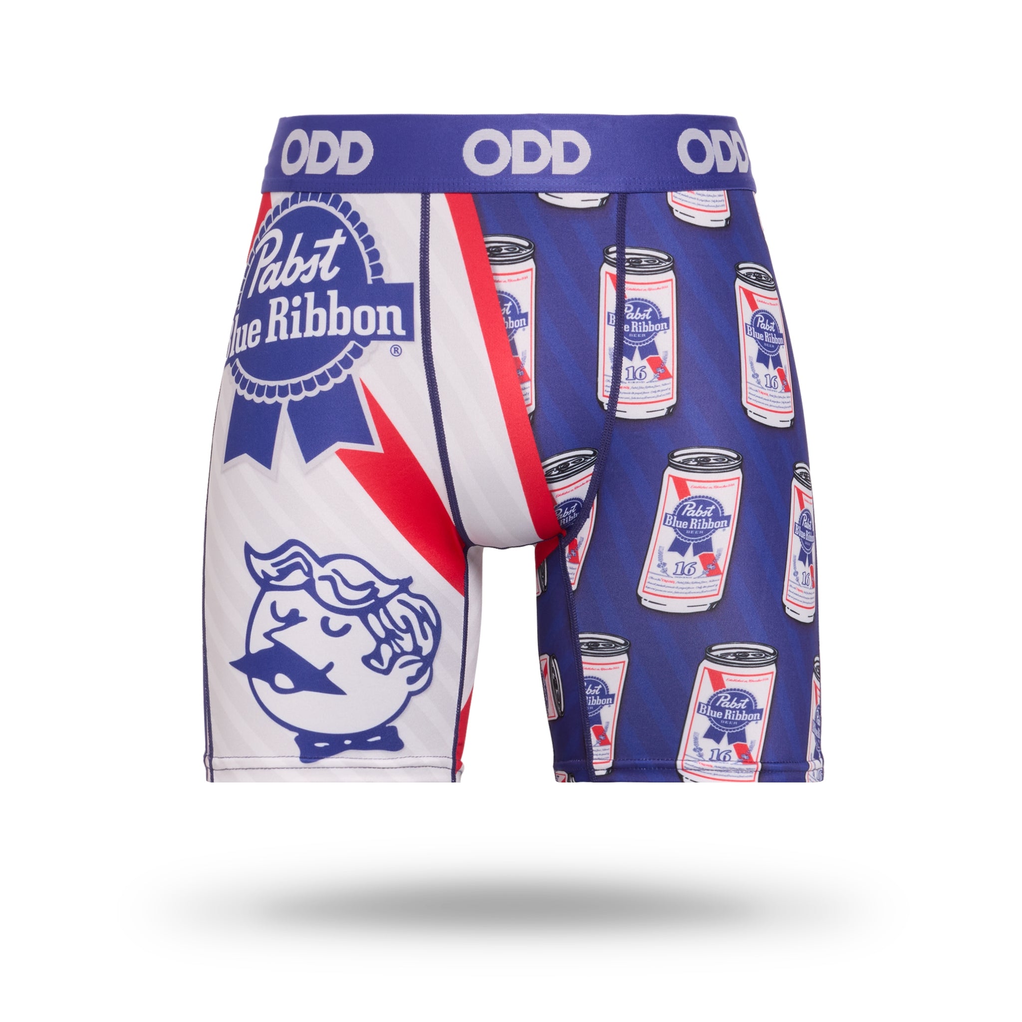 Pabst Blue Ribbon Split Men's Boxer Briefs