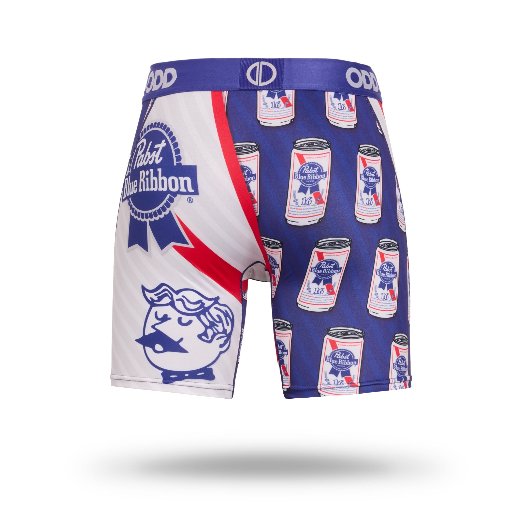 Pabst Blue Ribbon Split Men's Boxer Briefs