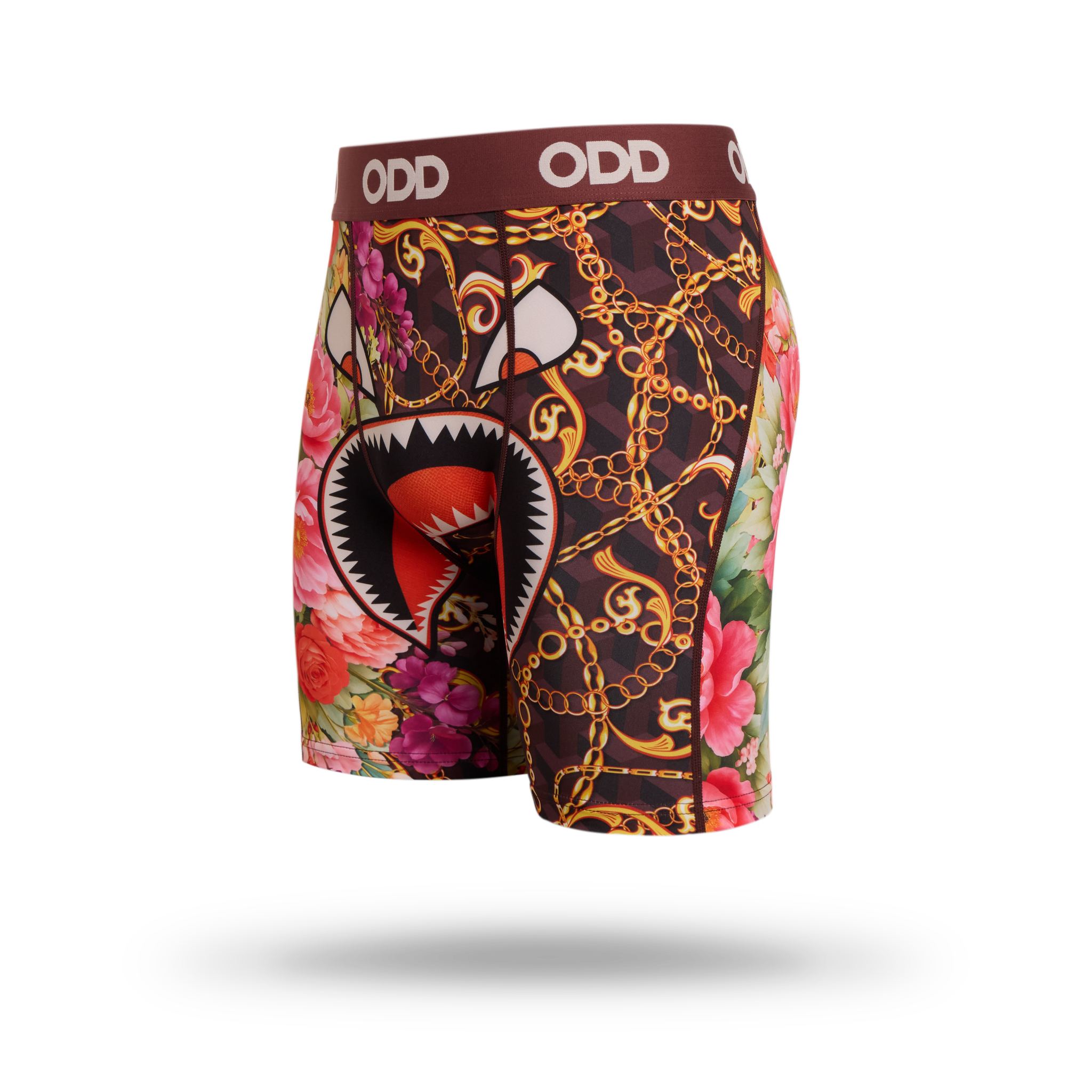 Warplane Designer Floral Men's Boxer Briefs