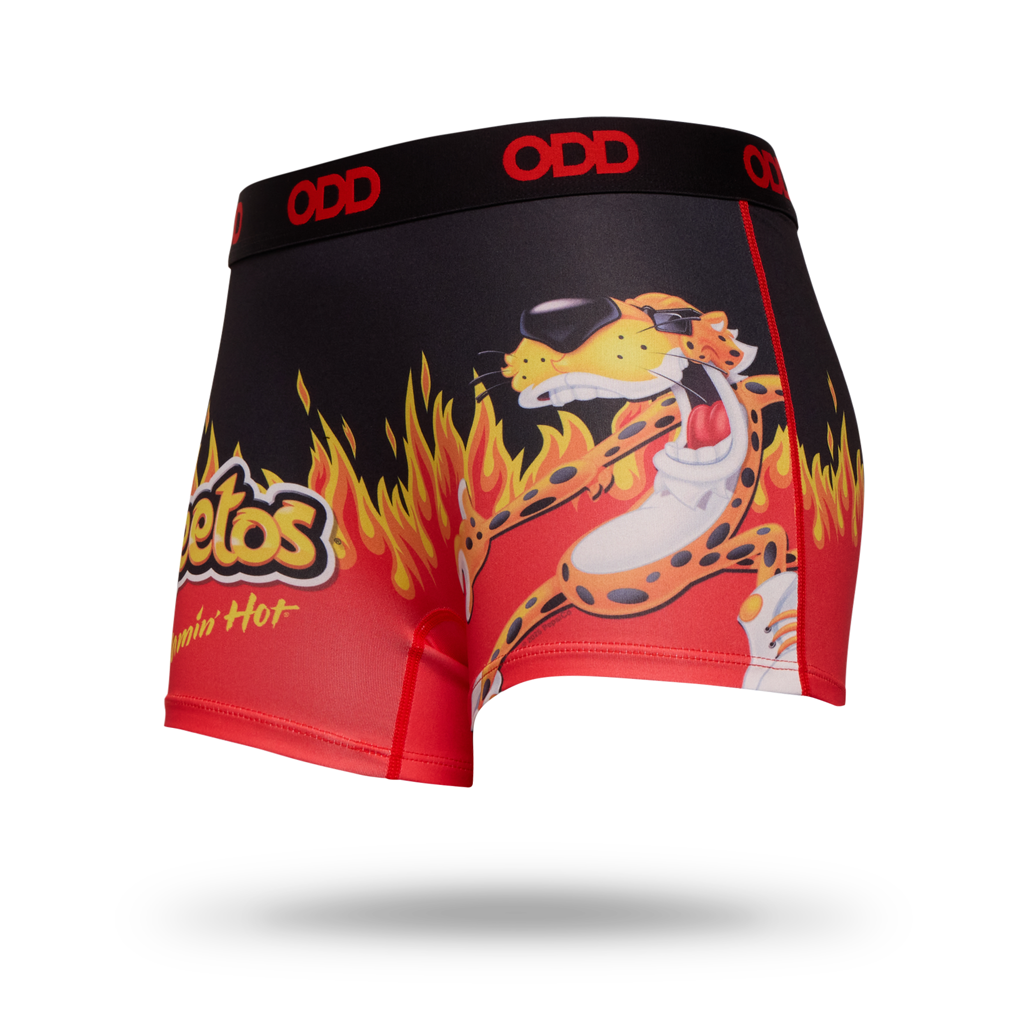 Flamin' Hot Flames Women's Boy Shorts
