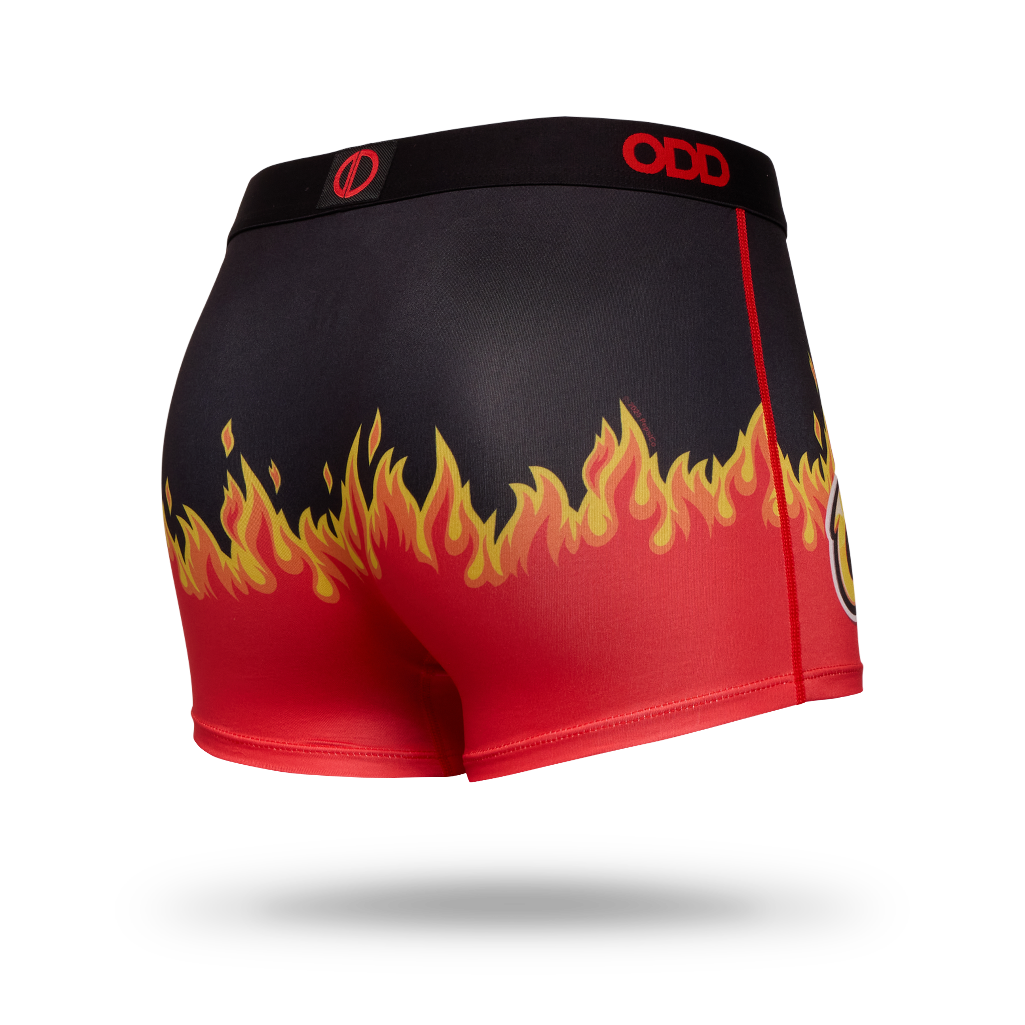 Flamin' Hot Flames Women's Boy Shorts