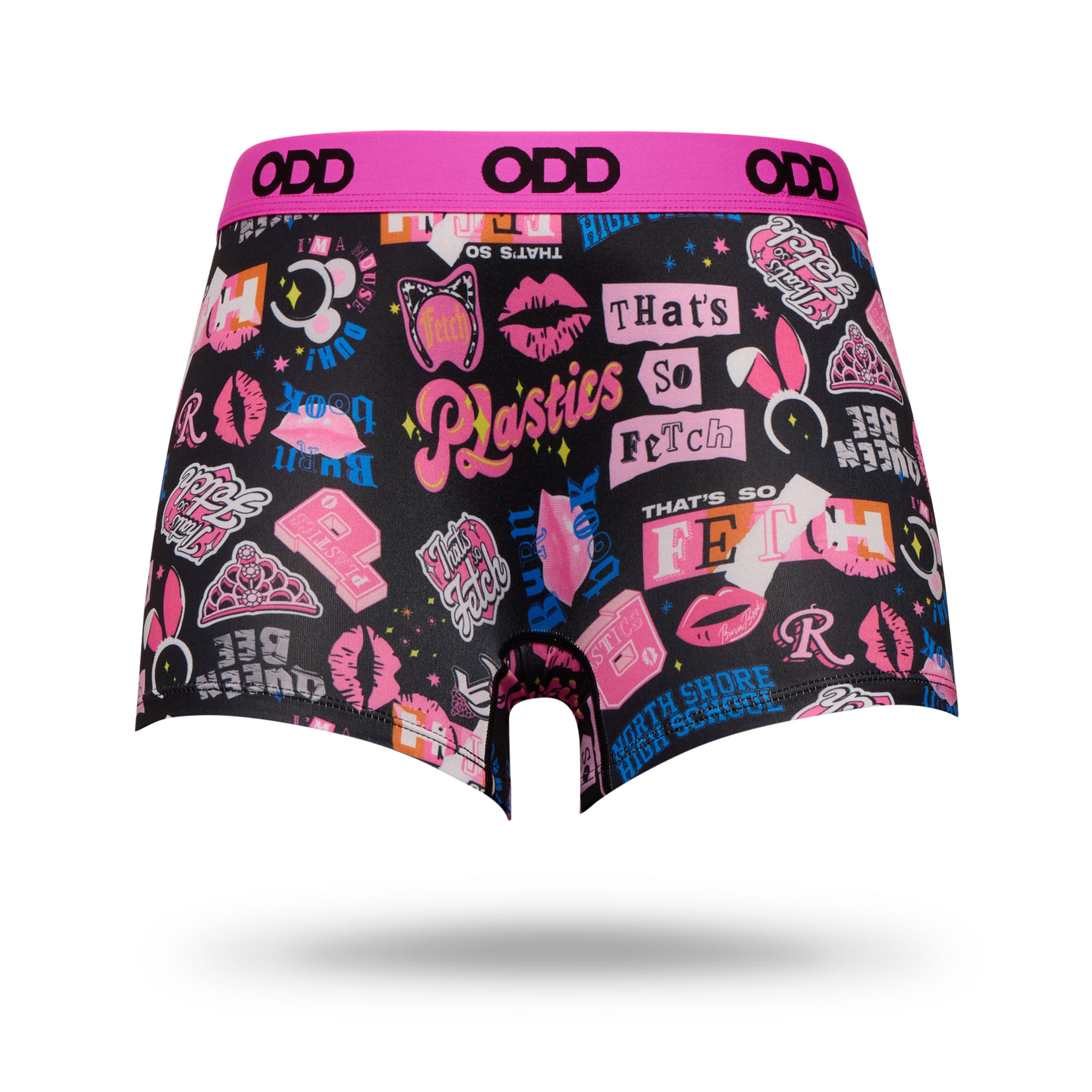 Mean Girls Stickers Women's Boy Shorts