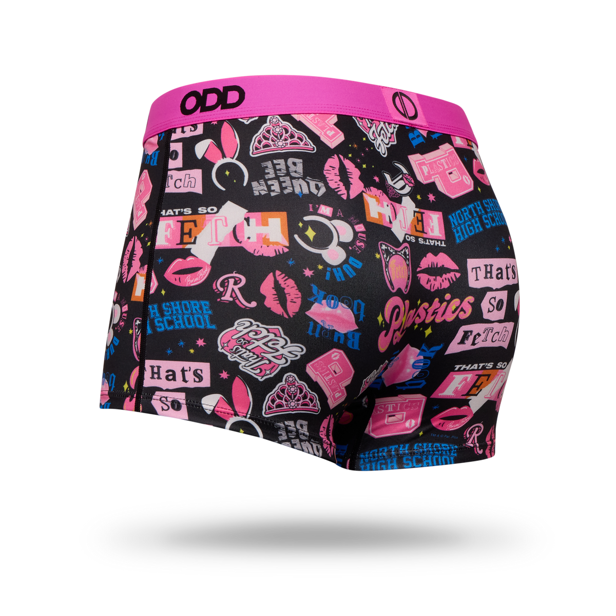 Mean Girls Stickers Women's Boy Shorts