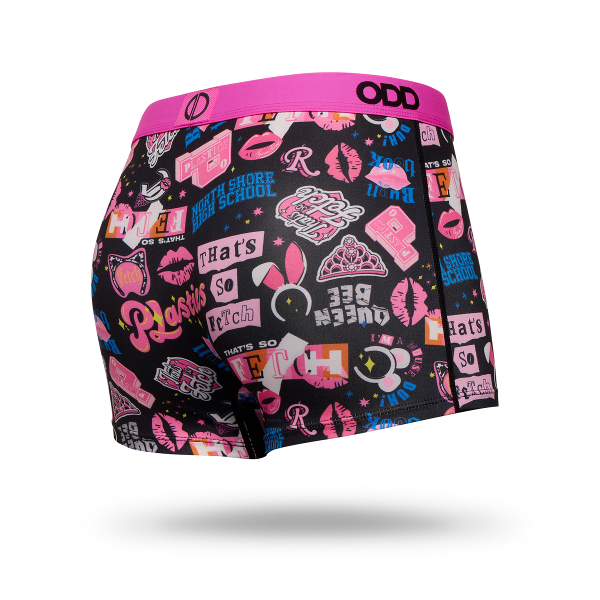 Mean Girls Stickers Women's Boy Shorts