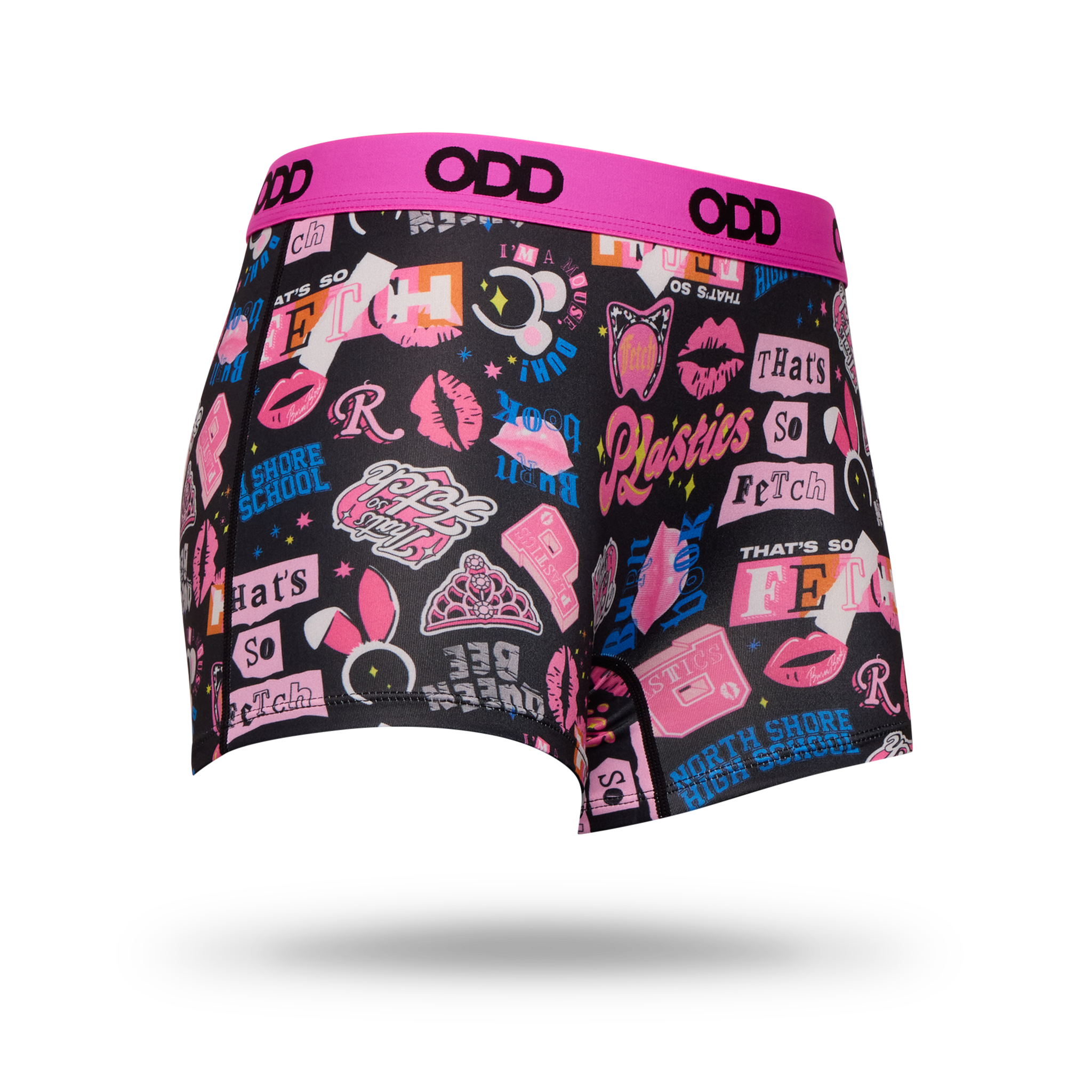 Mean Girls Stickers Women's Boy Shorts
