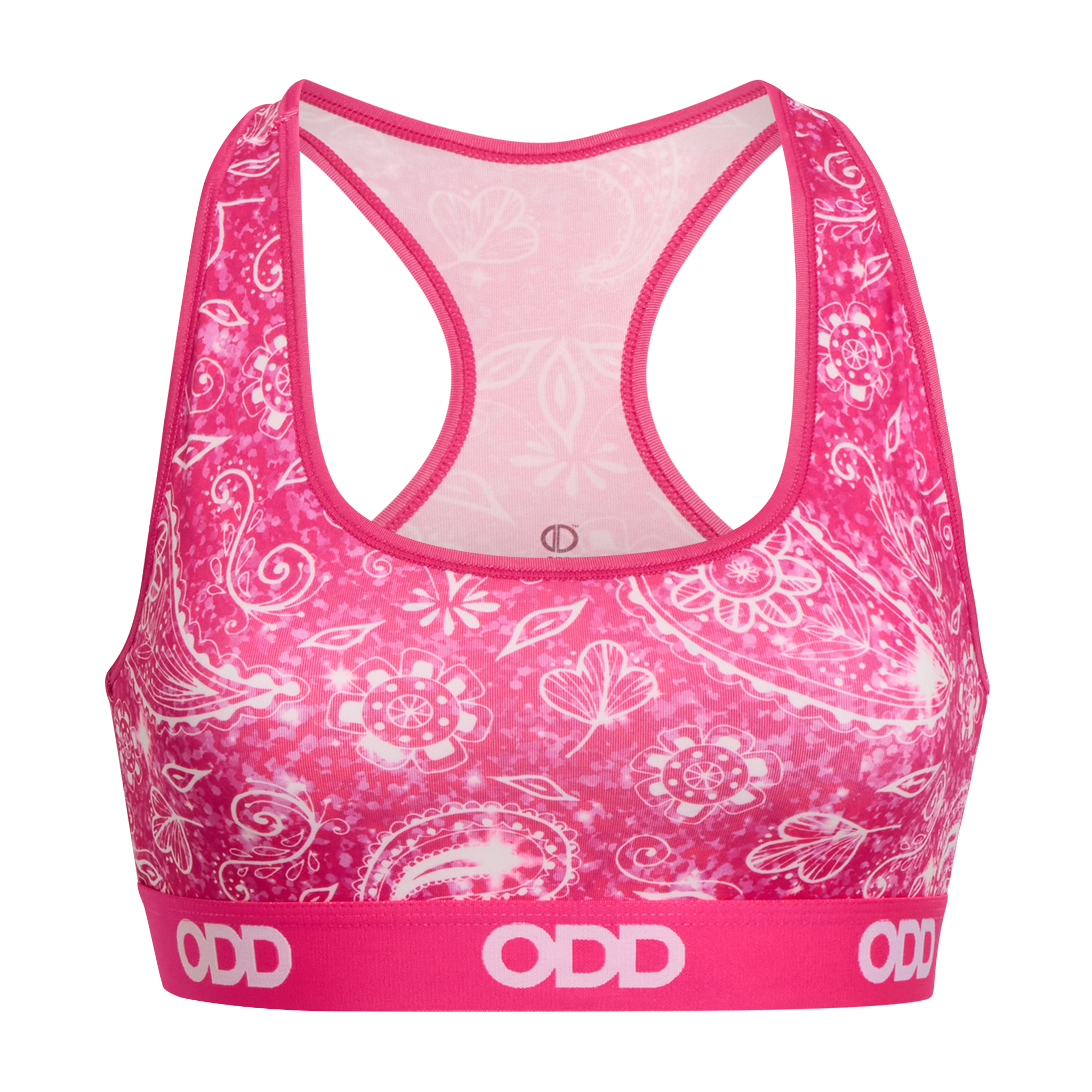Bandana Glitter Women's Sports Bra