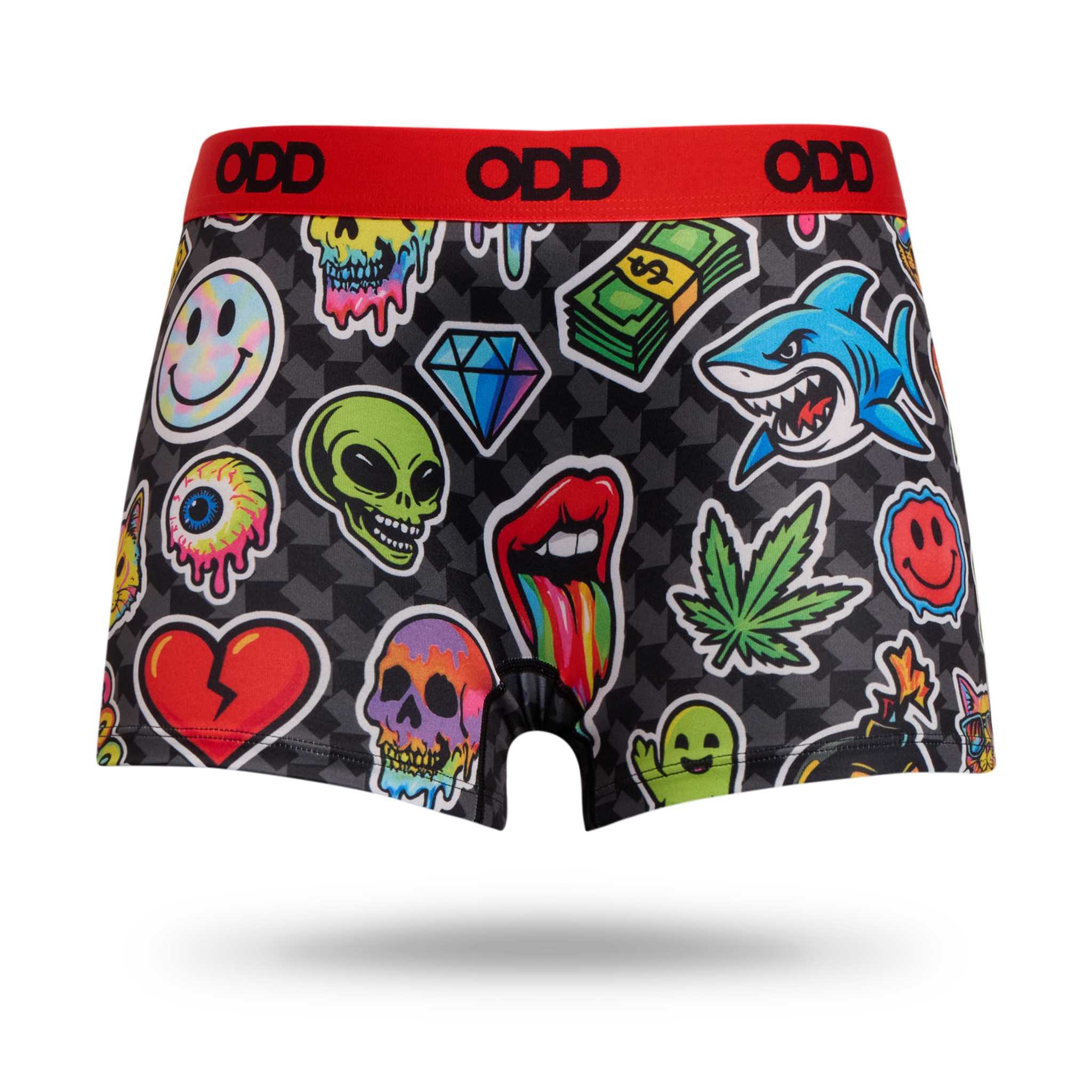 Trippy Stickers Women's Boy Shorts