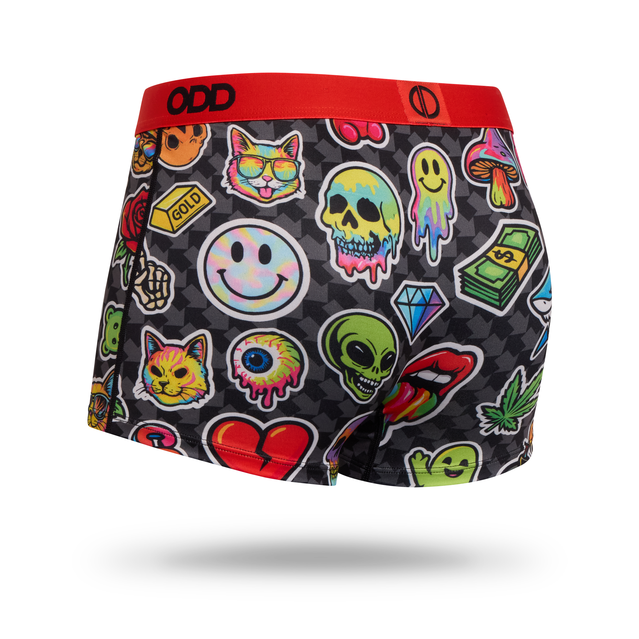 Trippy Stickers Women's Boy Shorts