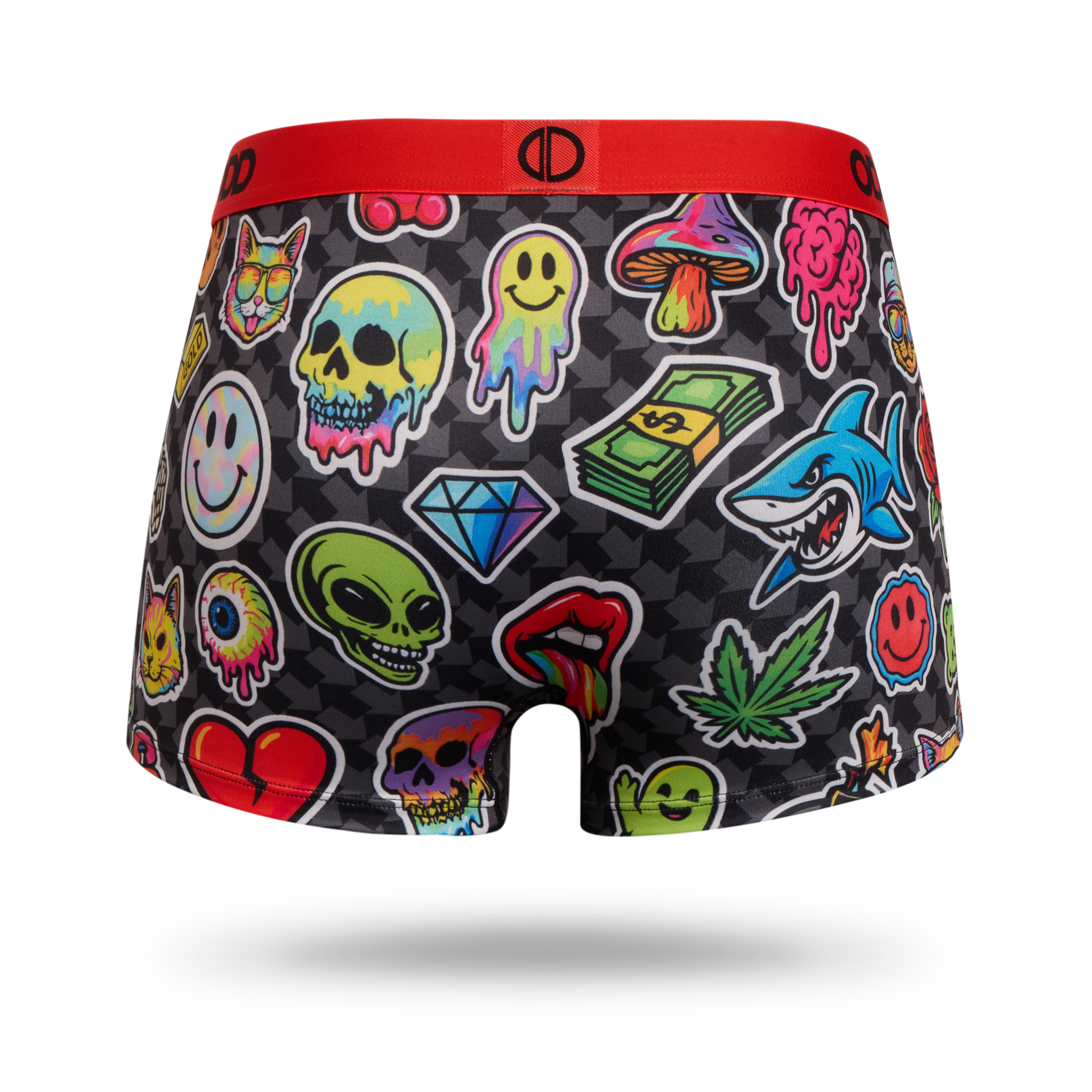 Trippy Stickers Women's Boy Shorts