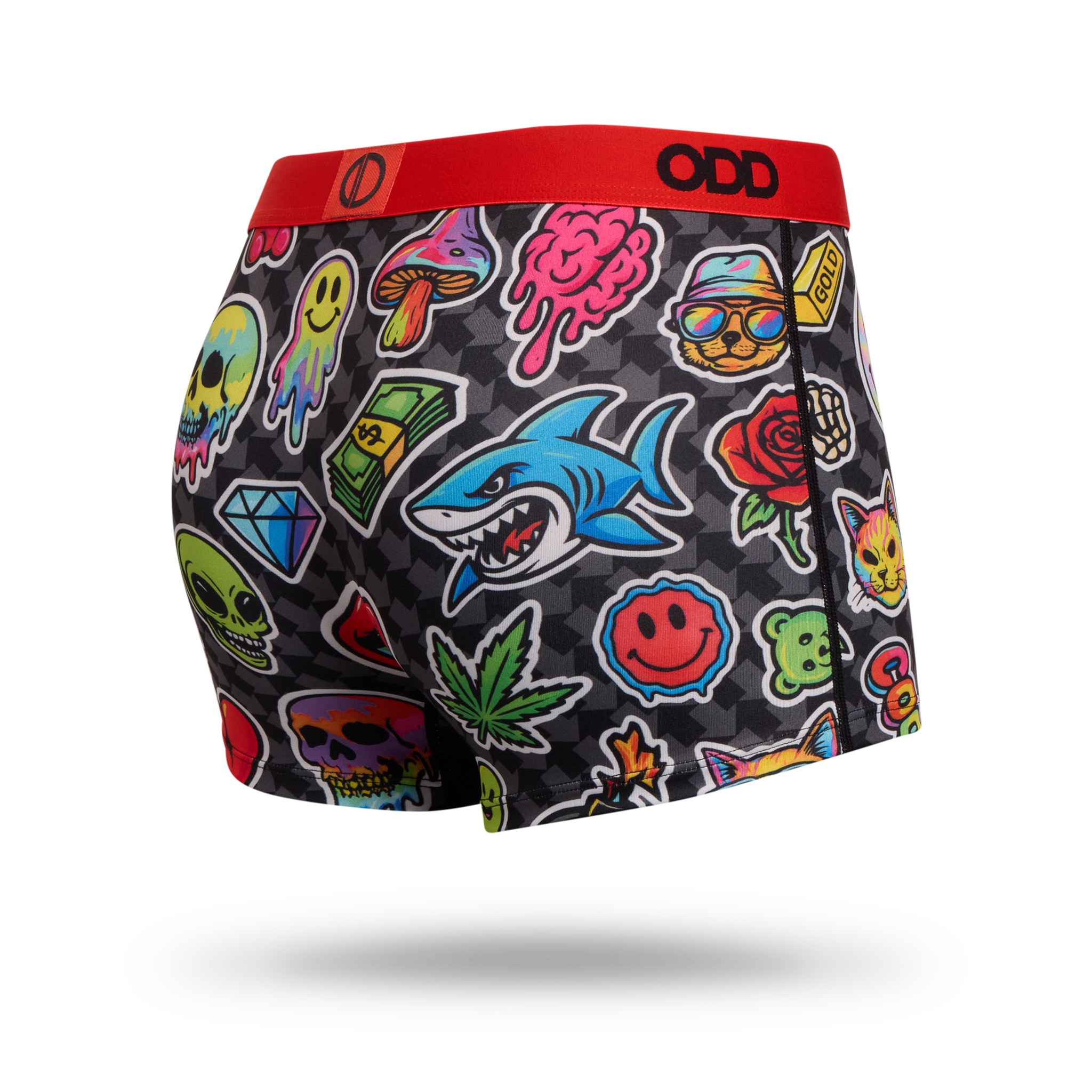 Trippy Stickers Women's Boy Shorts