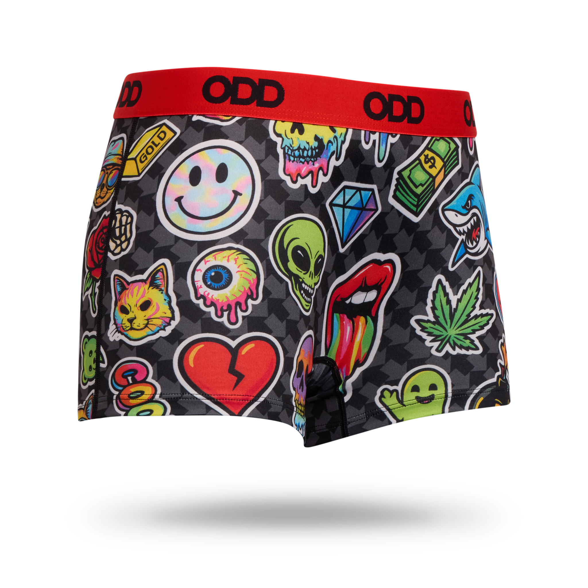 Trippy Stickers Women's Boy Shorts
