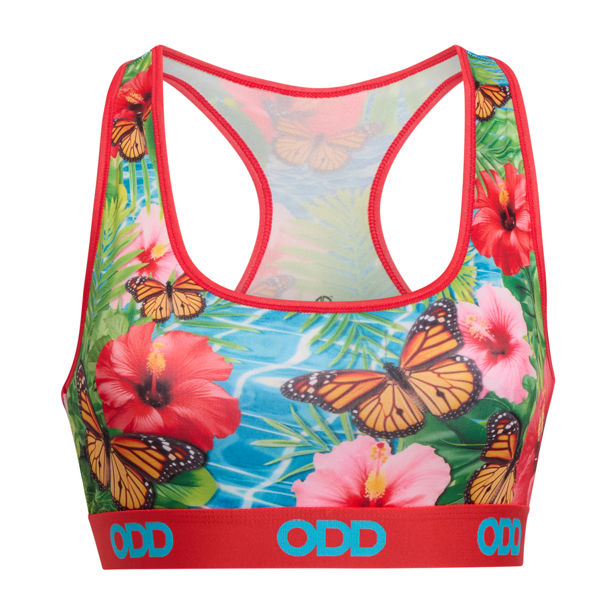 Tropic Blossoms Women's Sports Bra
