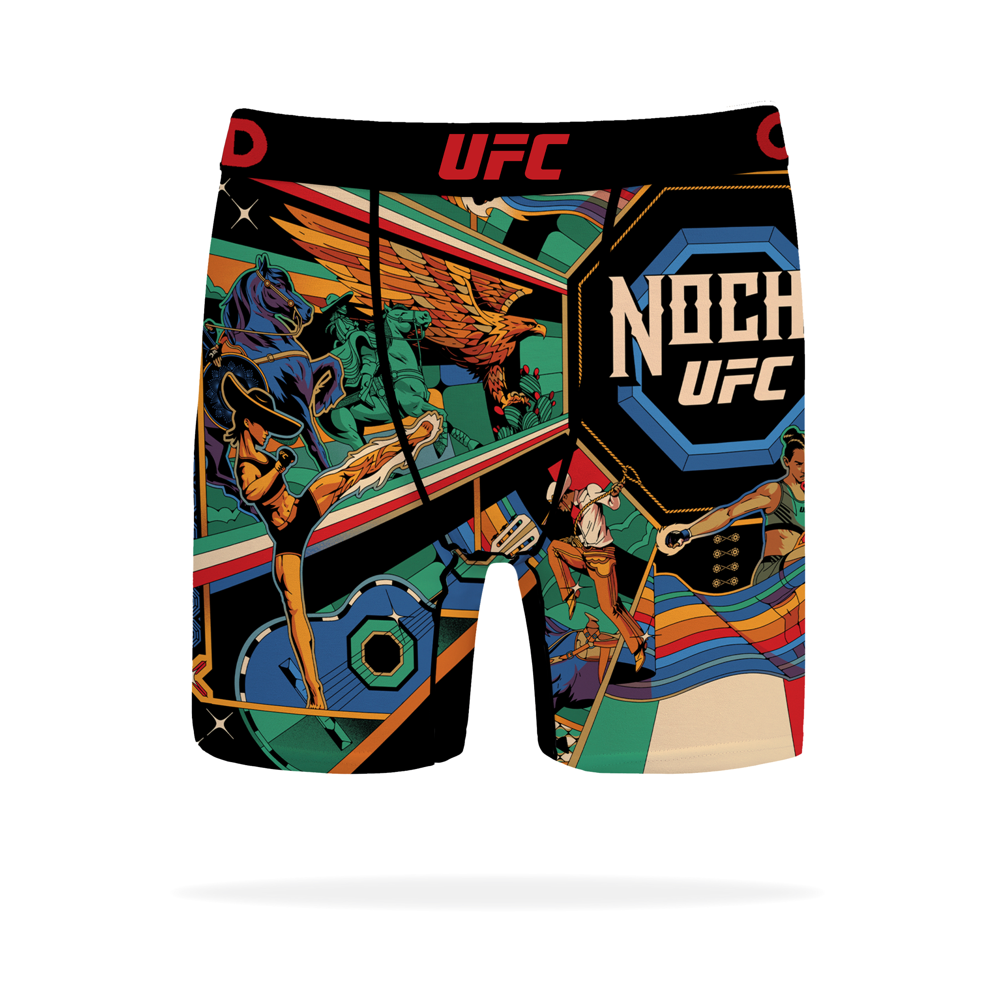 Noche UFC Poster Men's Boxer Briefs