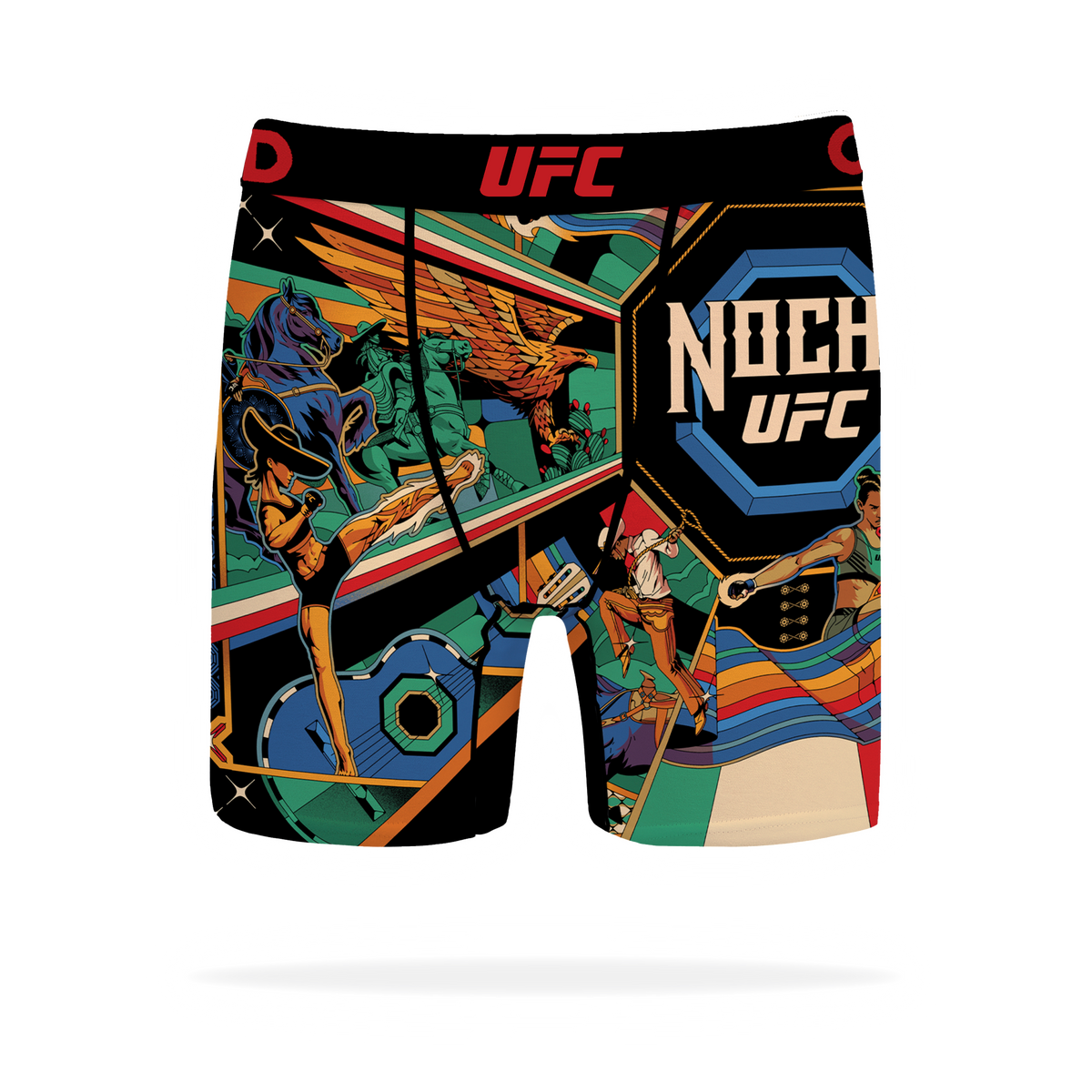 Noche UFC Poster Men's Boxer Briefs