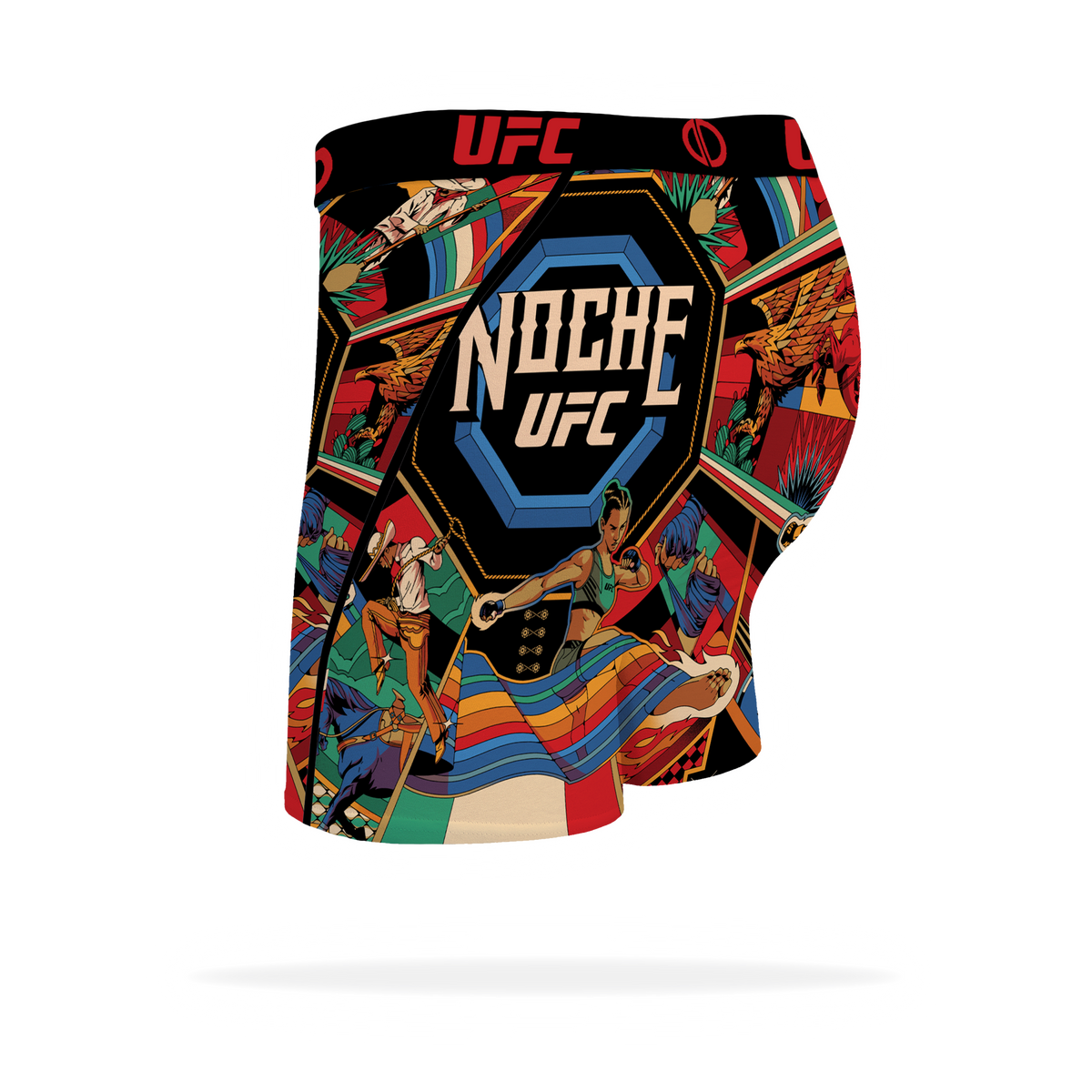 Noche UFC Poster Men's Boxer Briefs