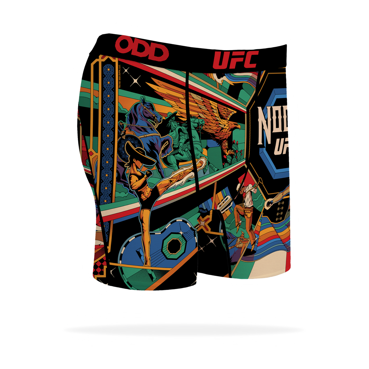 Noche UFC Poster Men's Boxer Briefs