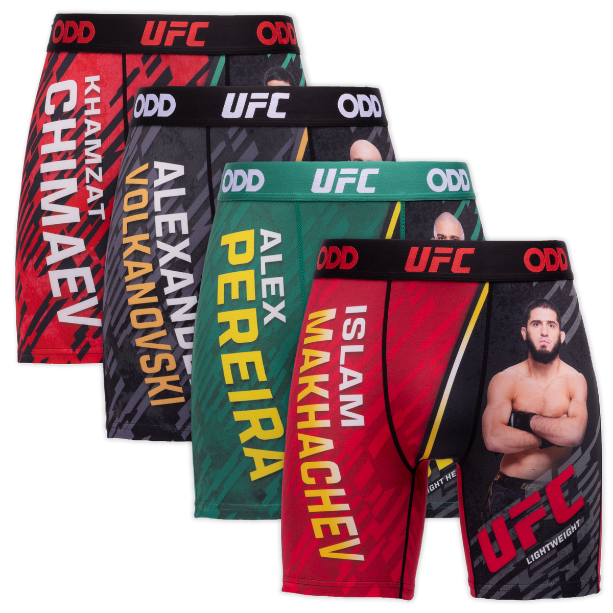 UFC Champions Men's Boxer Brief 4-Pack