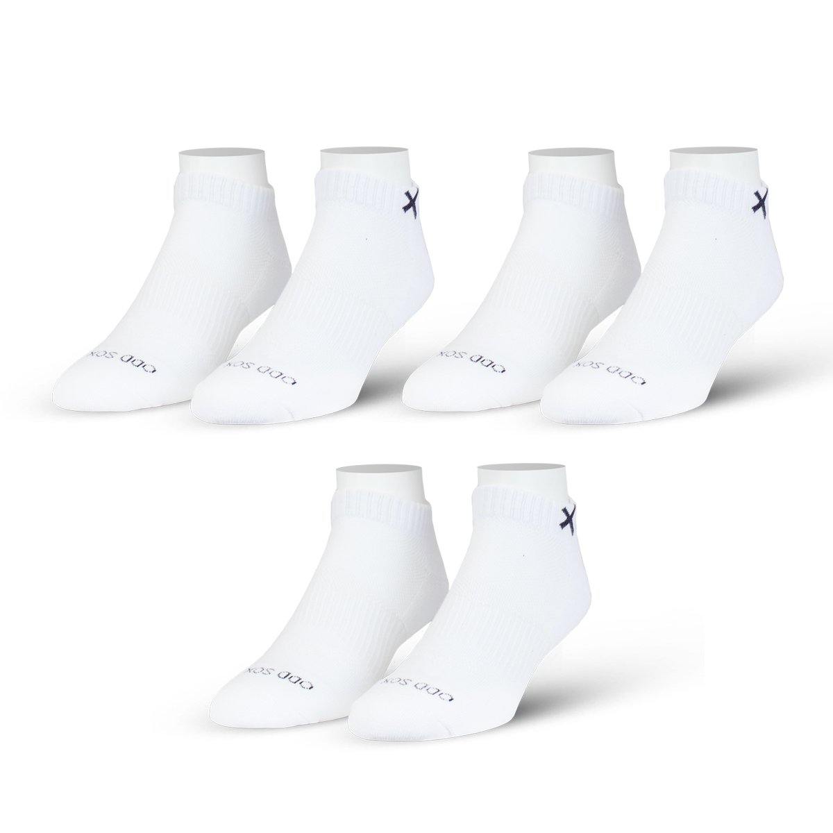 Basix 3 Pack Ankle White
