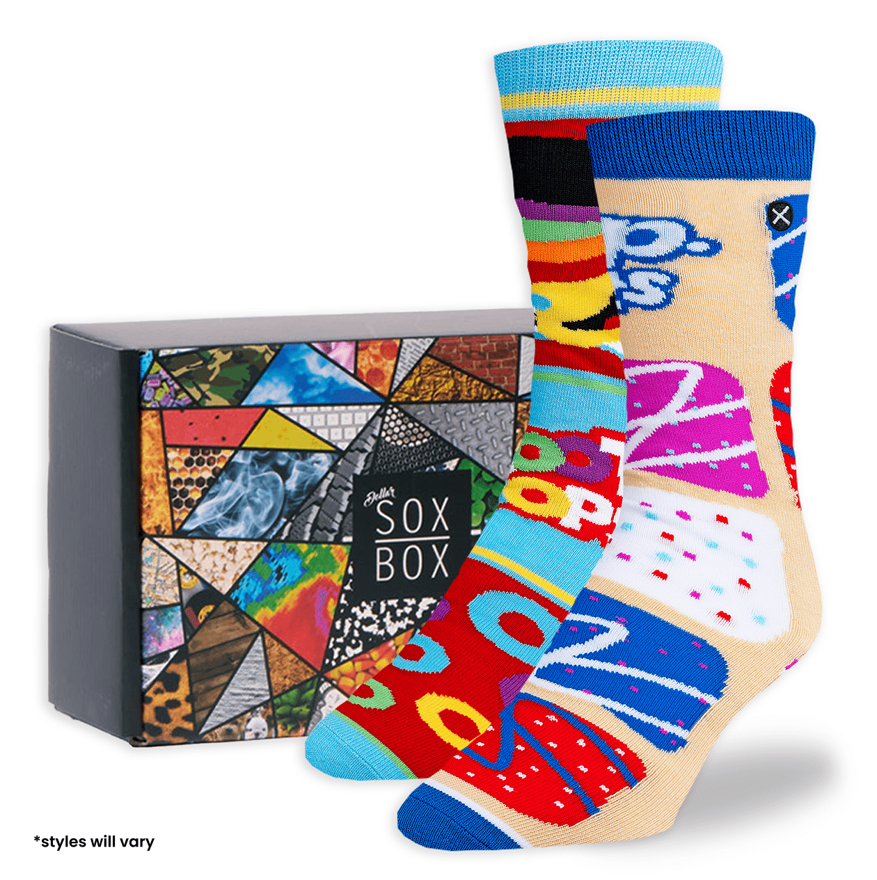 SOX BOX Subscription - 2 Pairs - Large