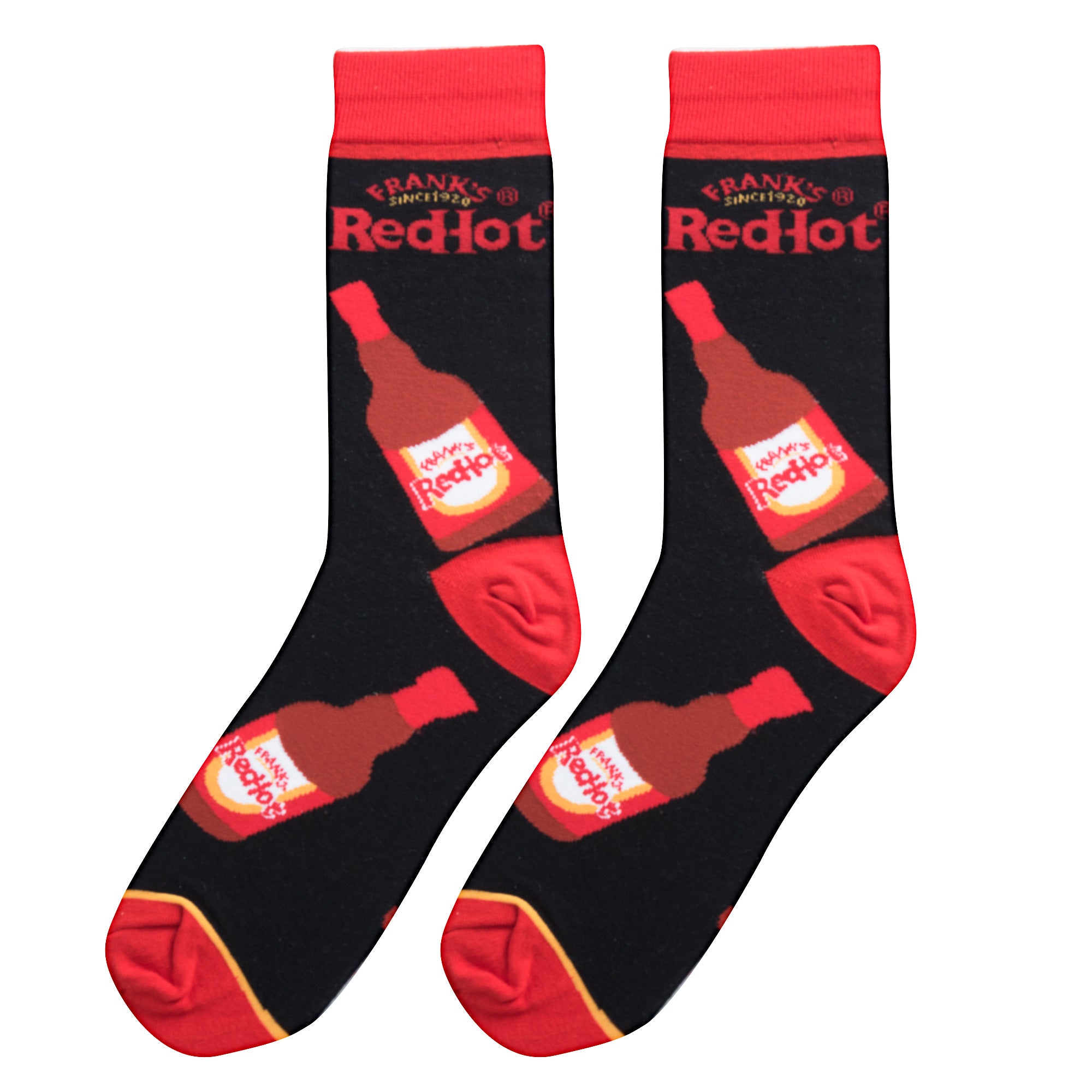 Frank's RedHot Bottles Men's Crew Socks