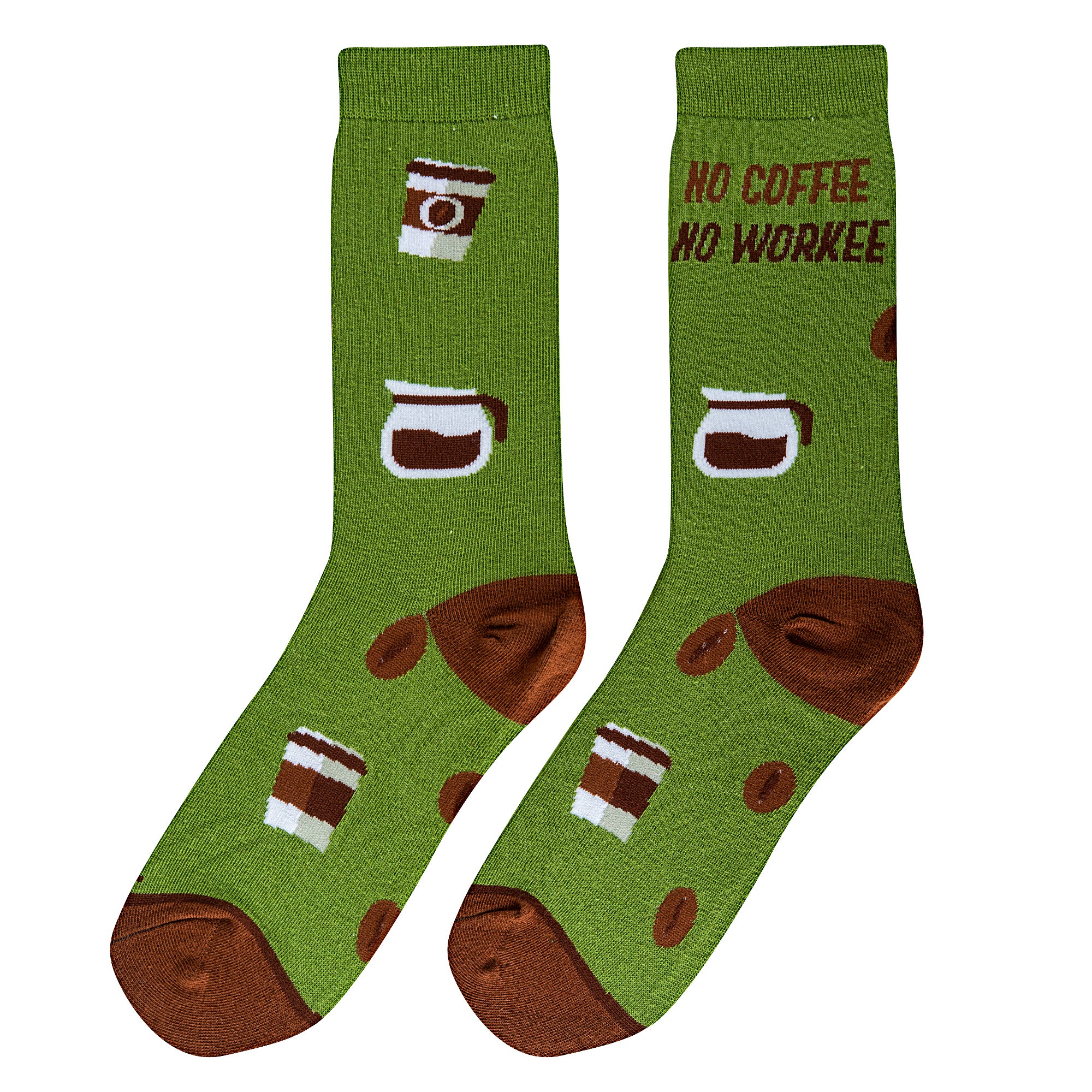 No Coffee No Workee Women's Crew Socks