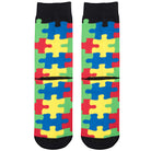 Puzzled Men's Crew Socks