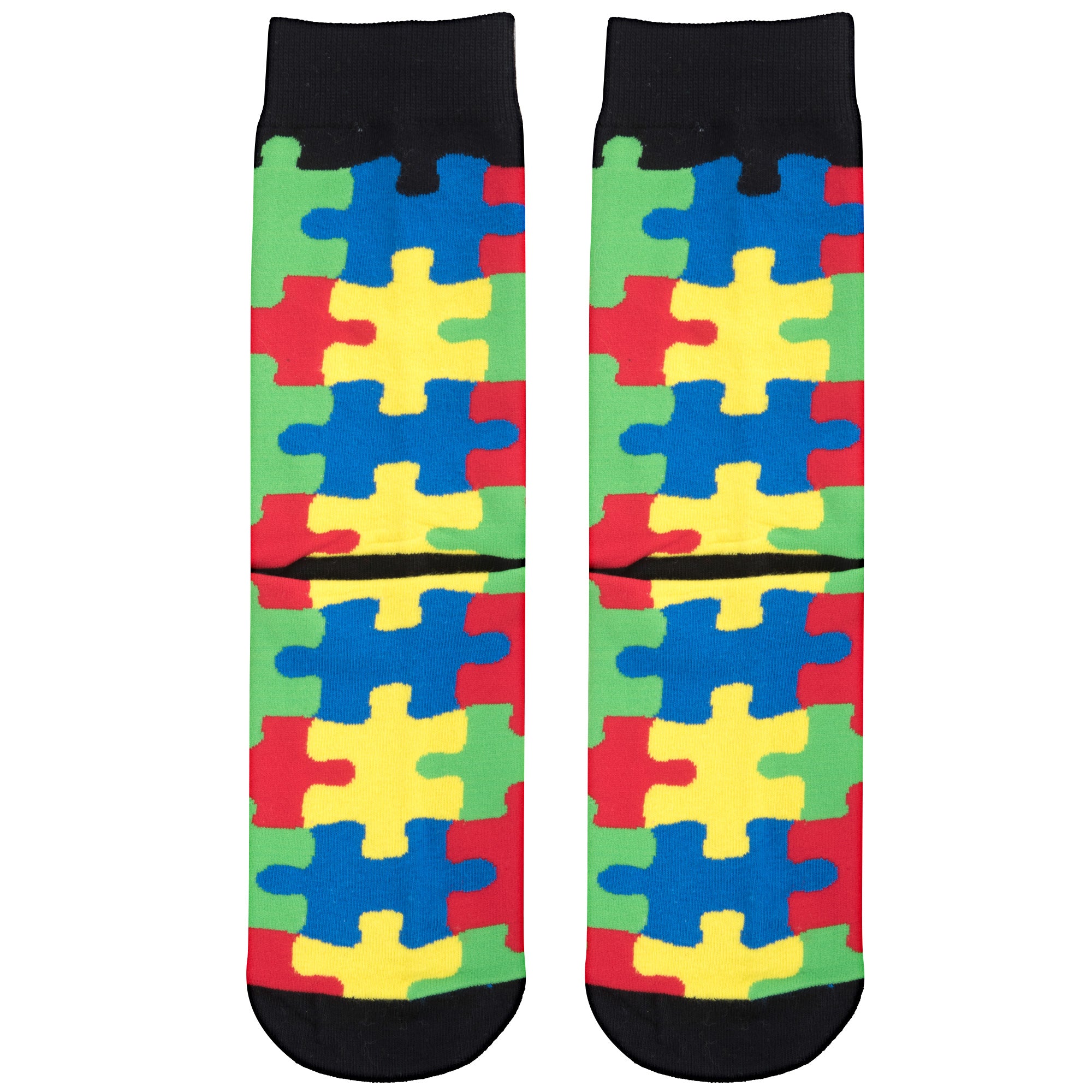 Puzzled Men's Crew Socks