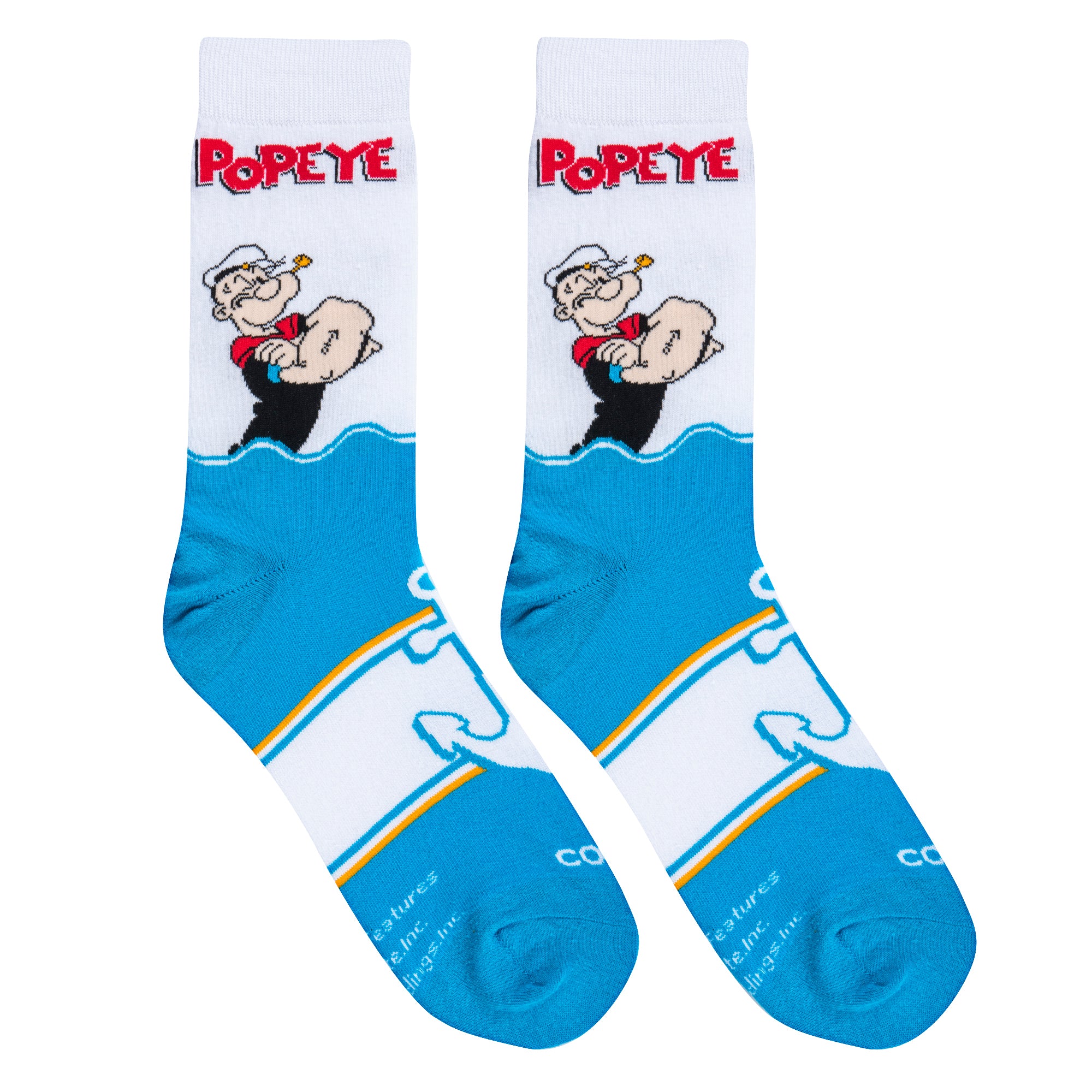 Popeye the Sailor Man Men's Crew Socks