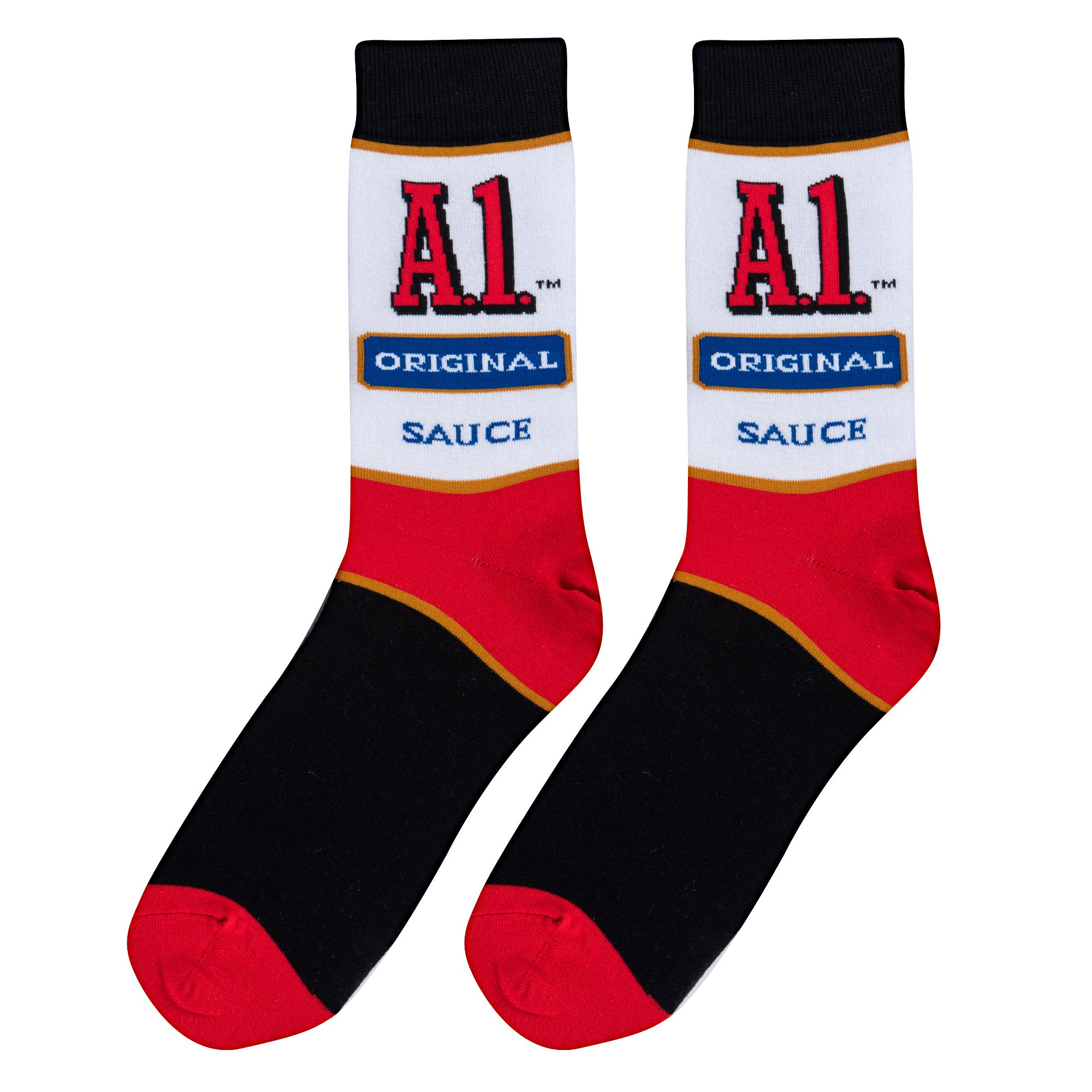 A.1. Steak Sauce Men's Crew Socks