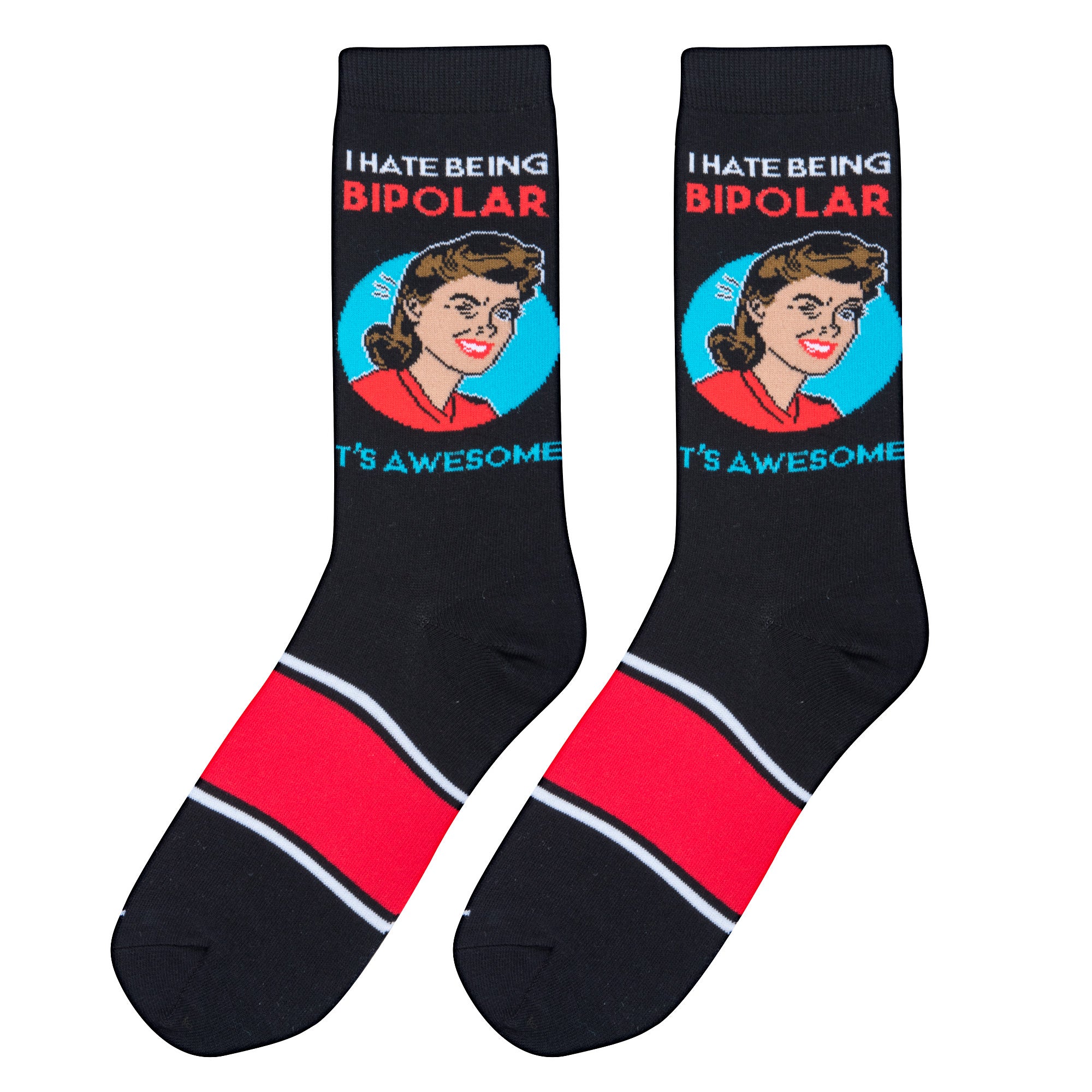 Bipolar Women's Crew Socks