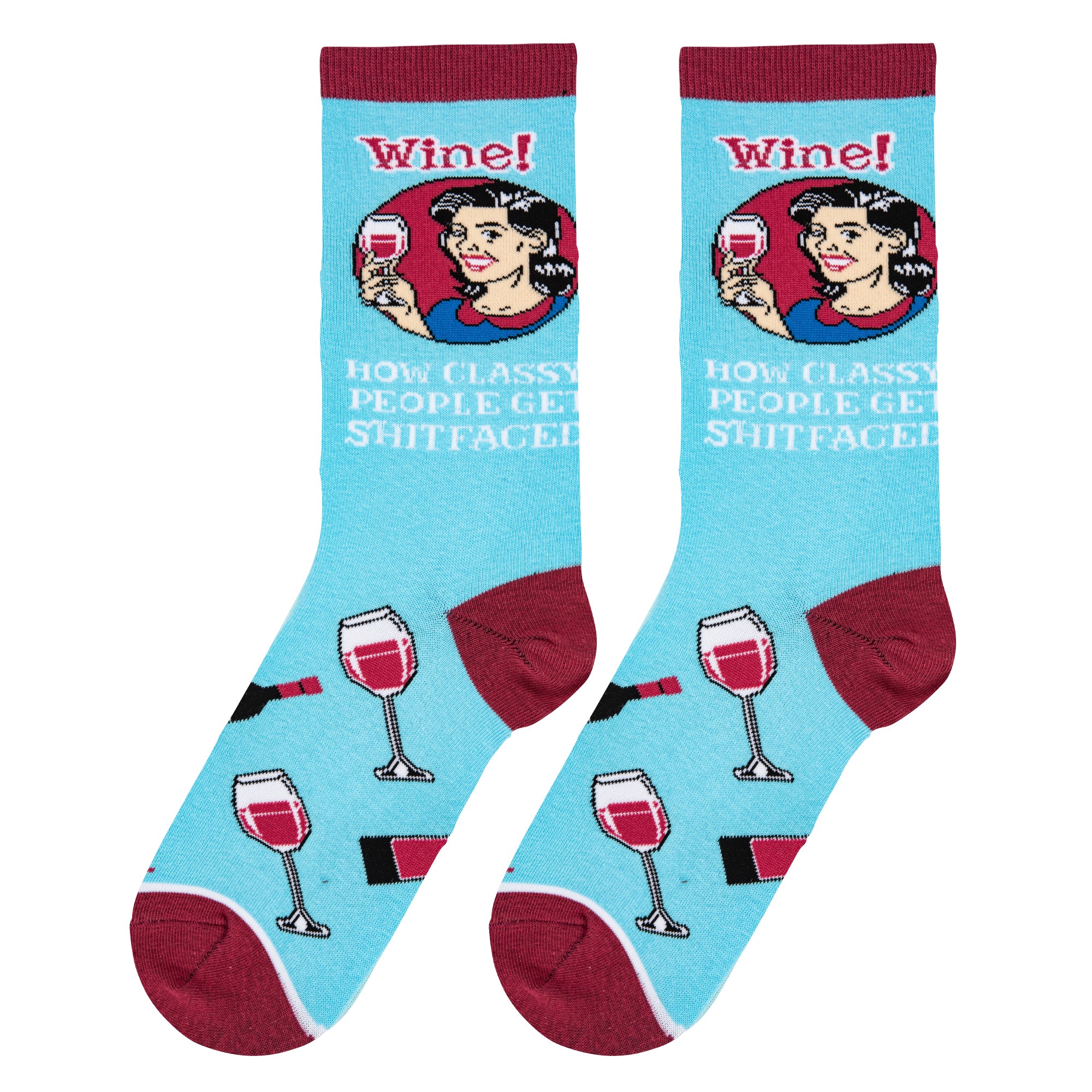 Classy People Women's Crew Socks