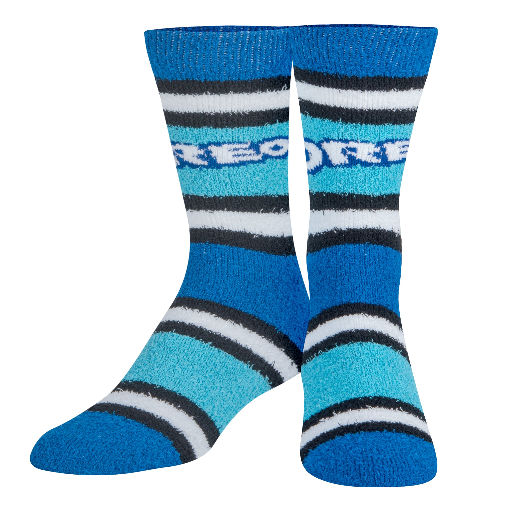 Oreo Fuzzy Women's Crew Socks