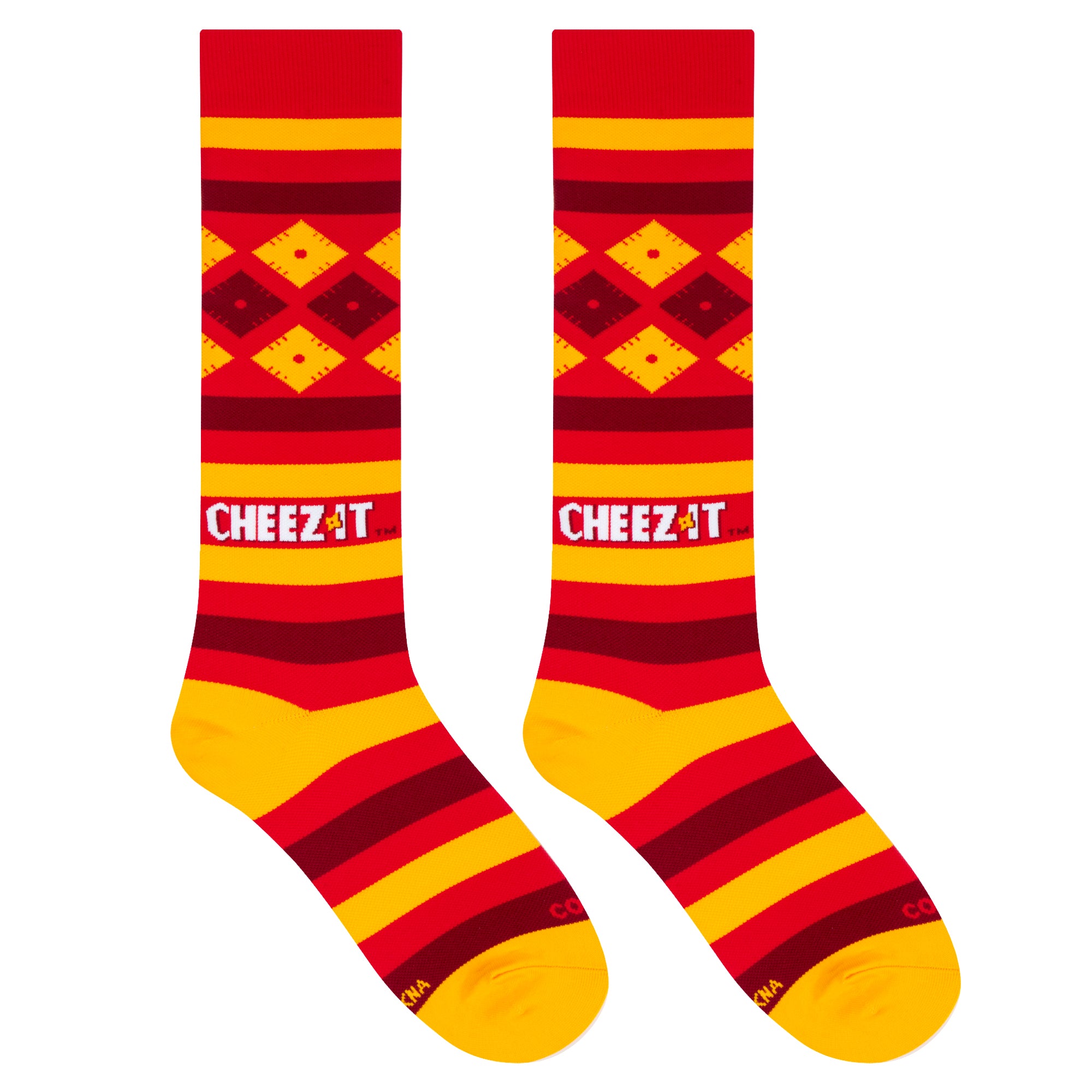 Cheez-It Compression Socks