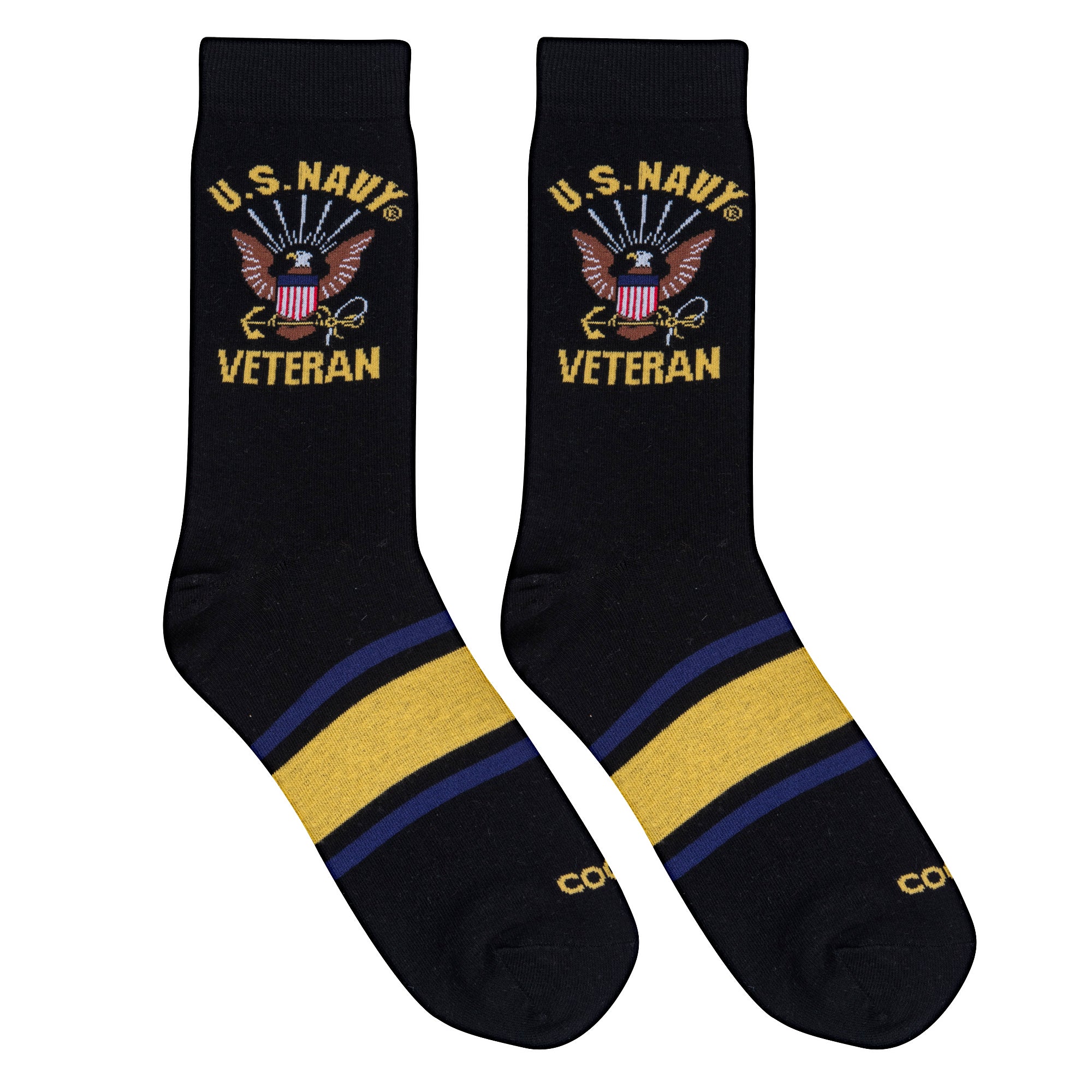 US Navy Veteran Men's Crew Socks