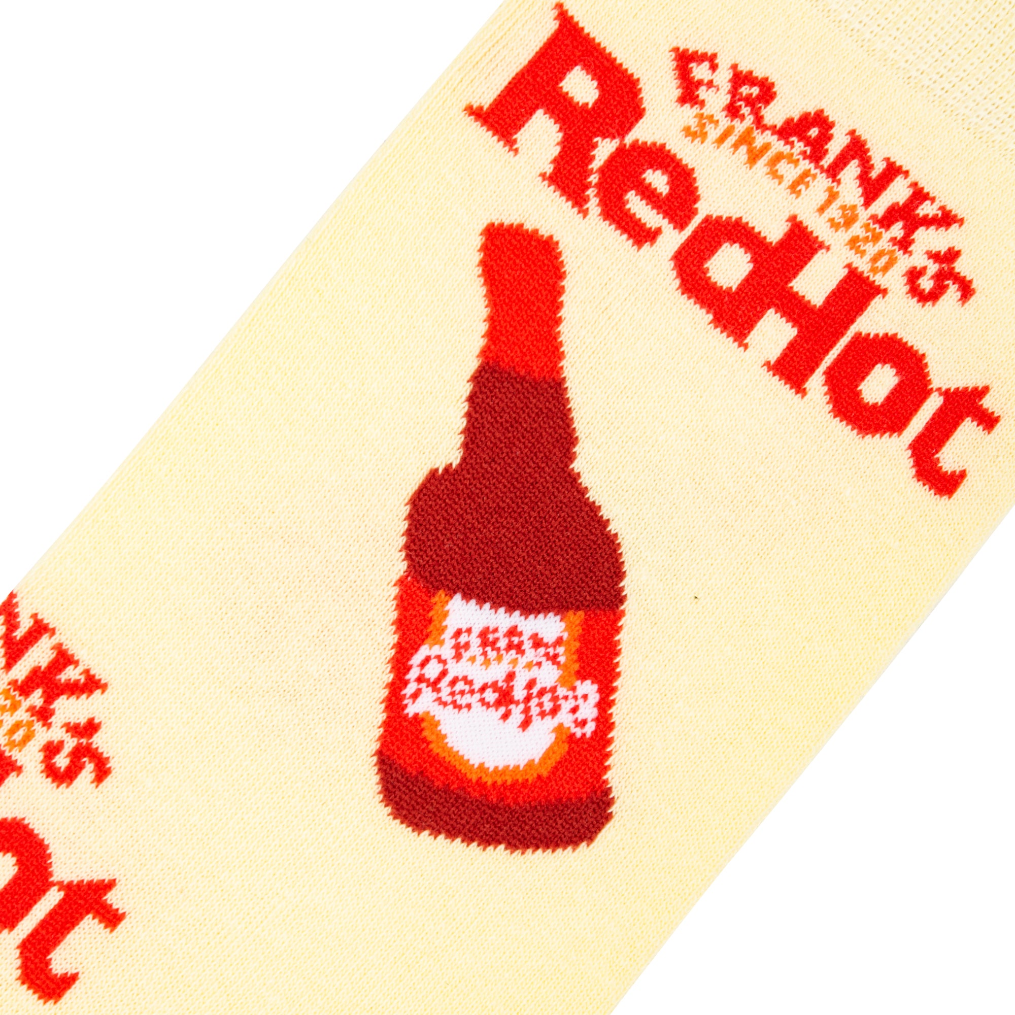 Frank's RedHot Logo & Bottles Women's Crew Socks