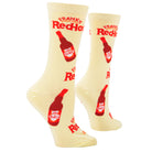 Frank's RedHot Logo & Bottles Women's Crew Socks