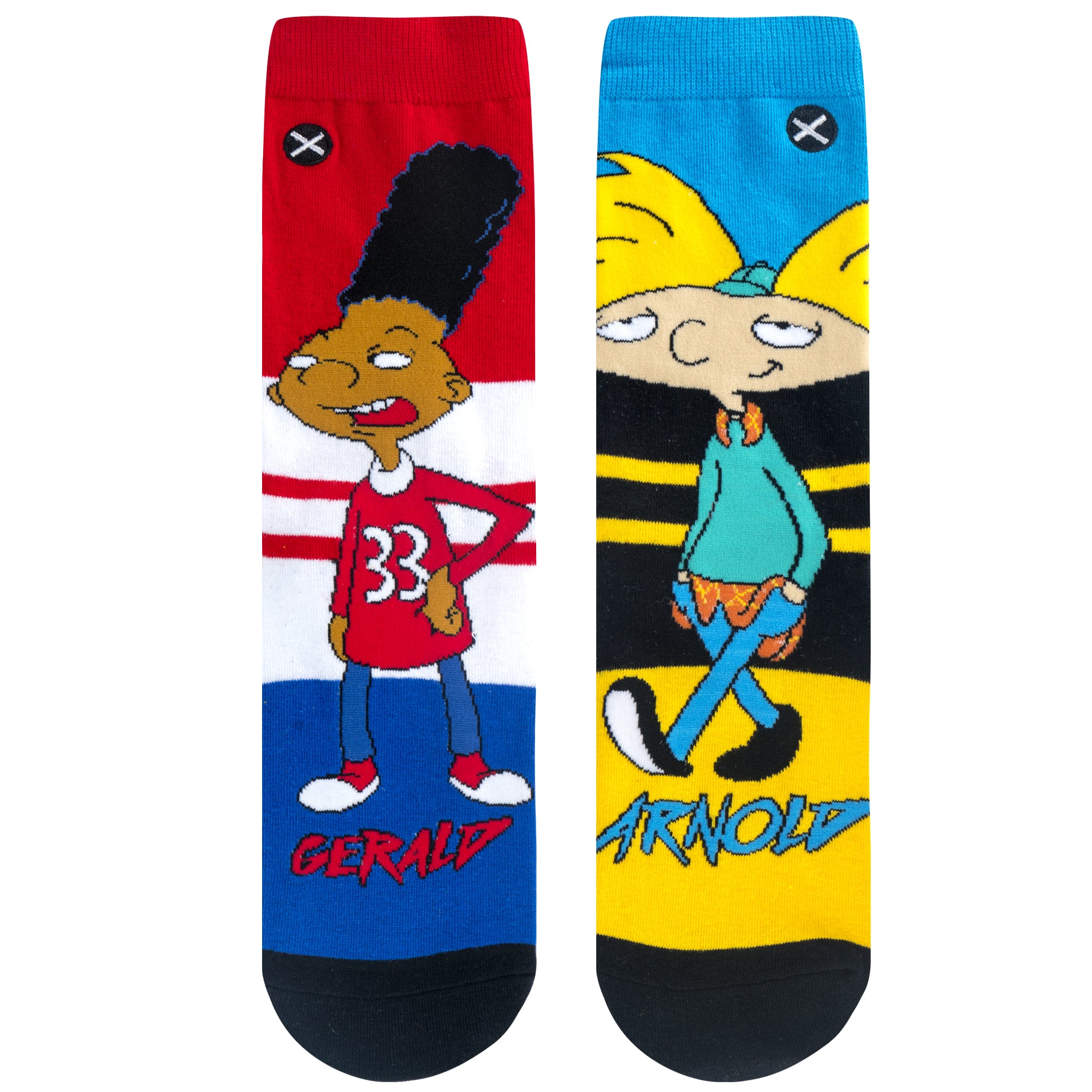 Hey Arnold! Hillwood Boys Women's Crew Socks