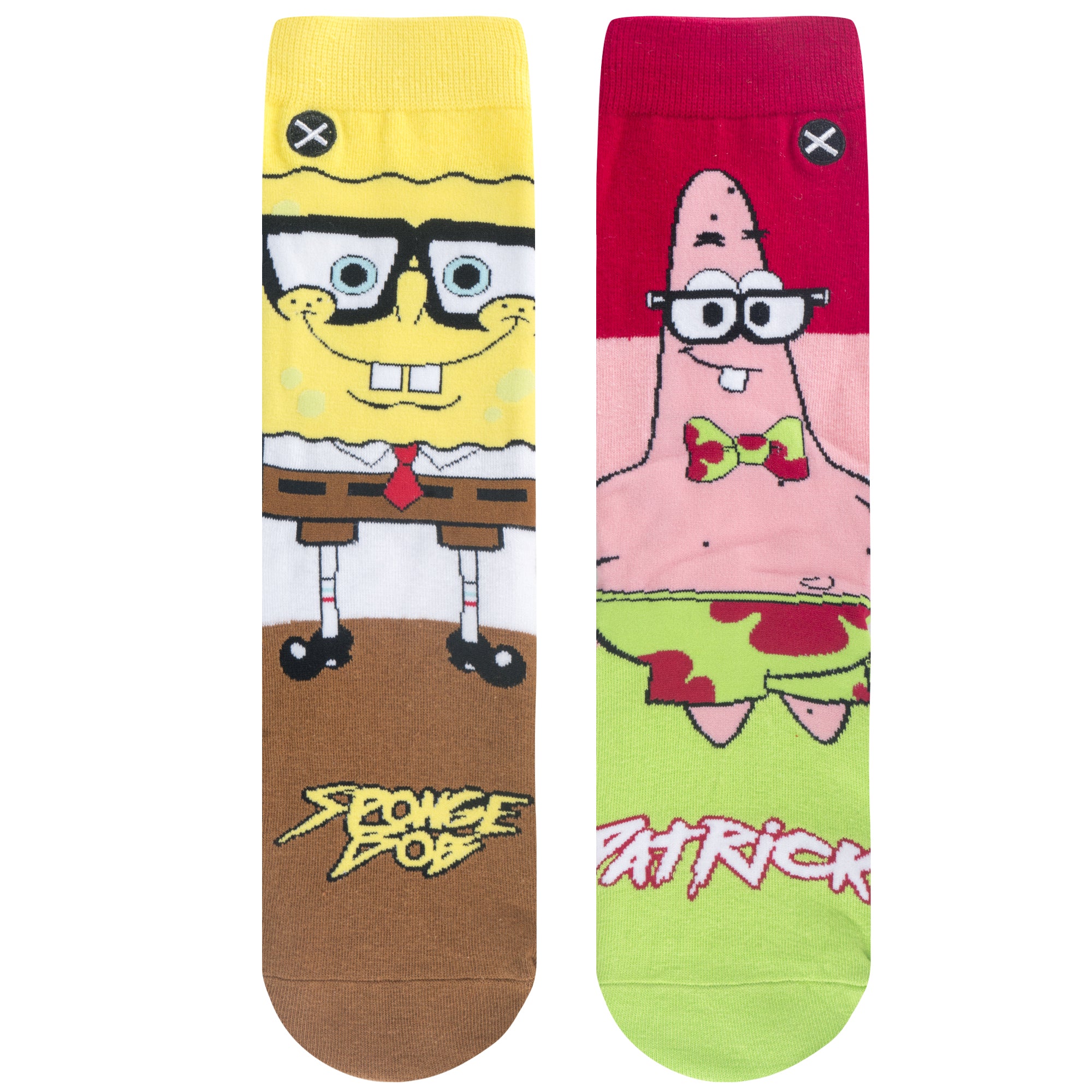 SpongeBob NerdPants Women's Crew Socks