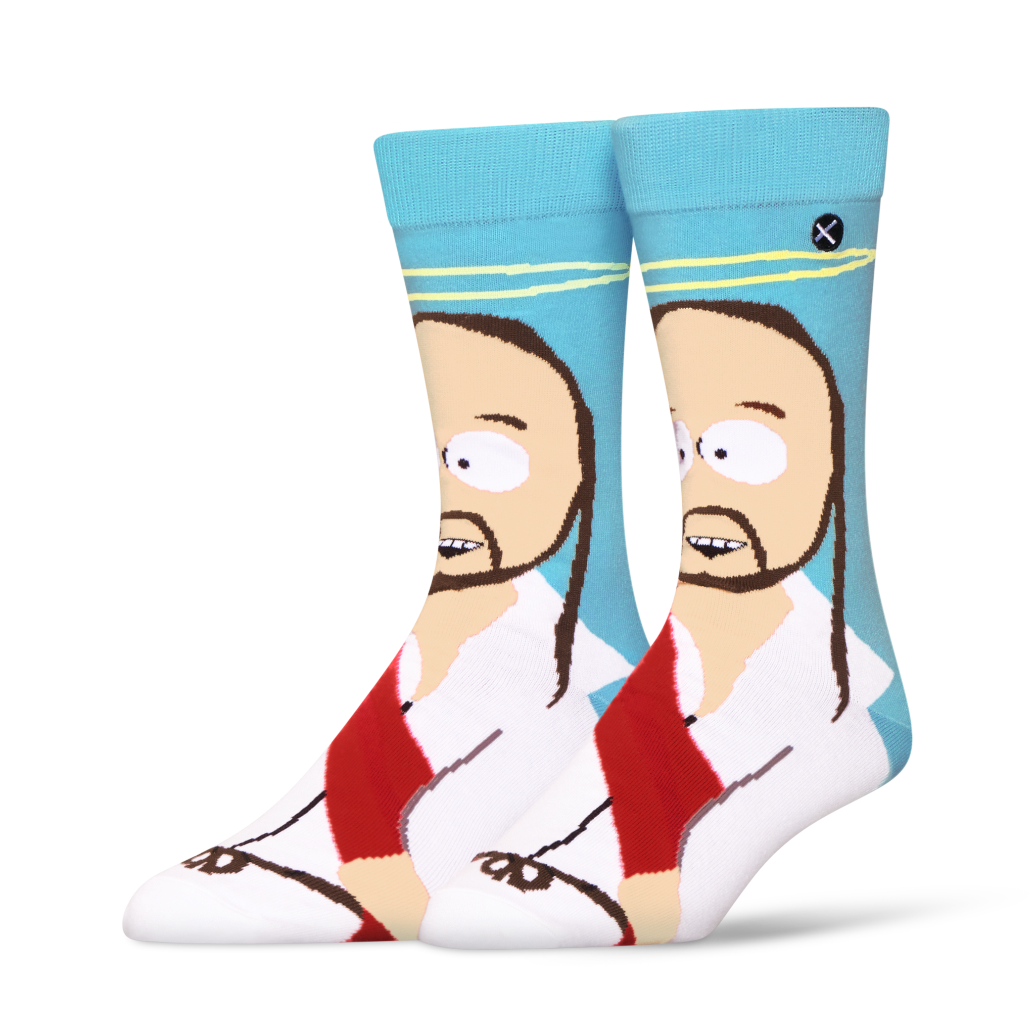 Jesus South Park Men's Crew Socks
