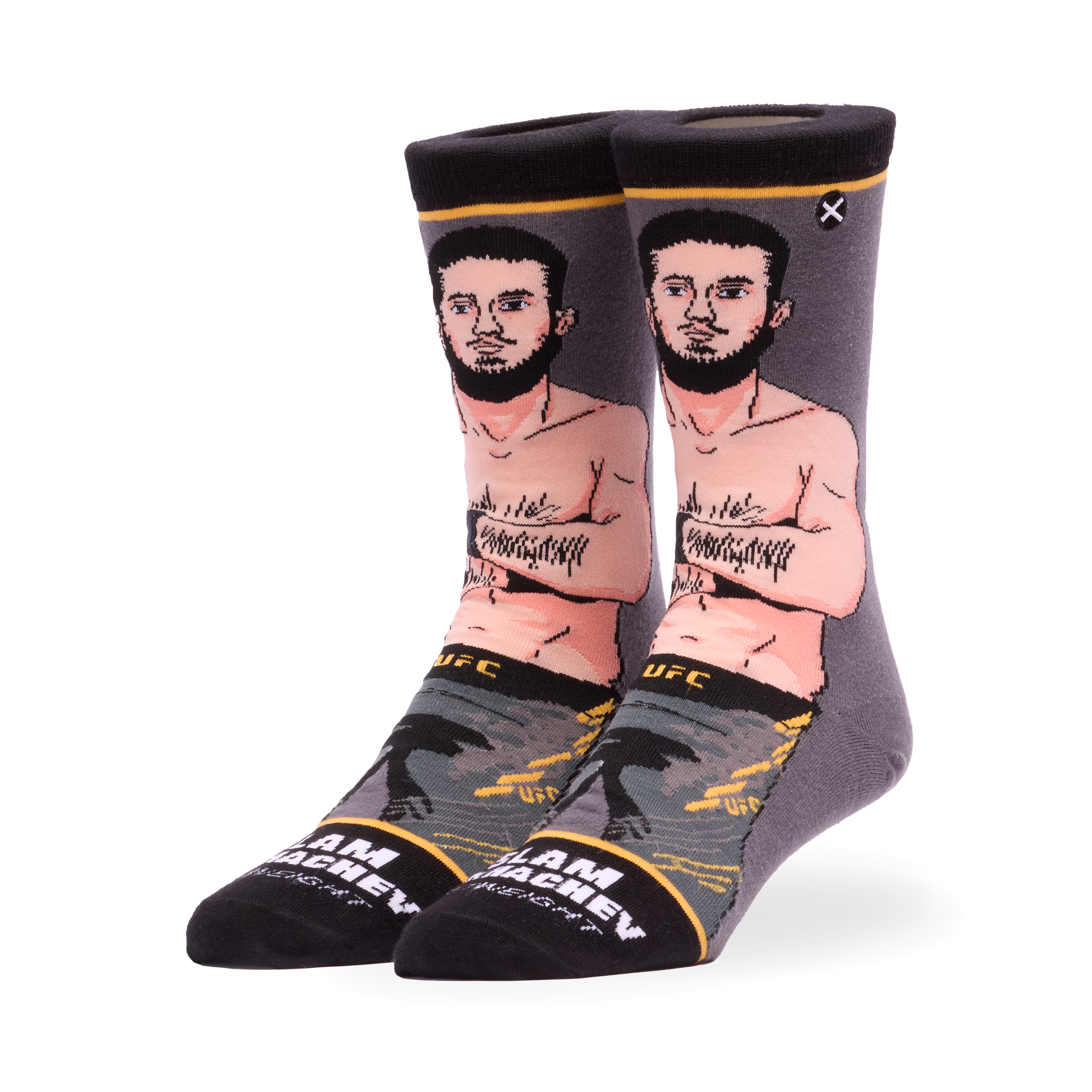 Islam Makhachev Men's Crew Socks