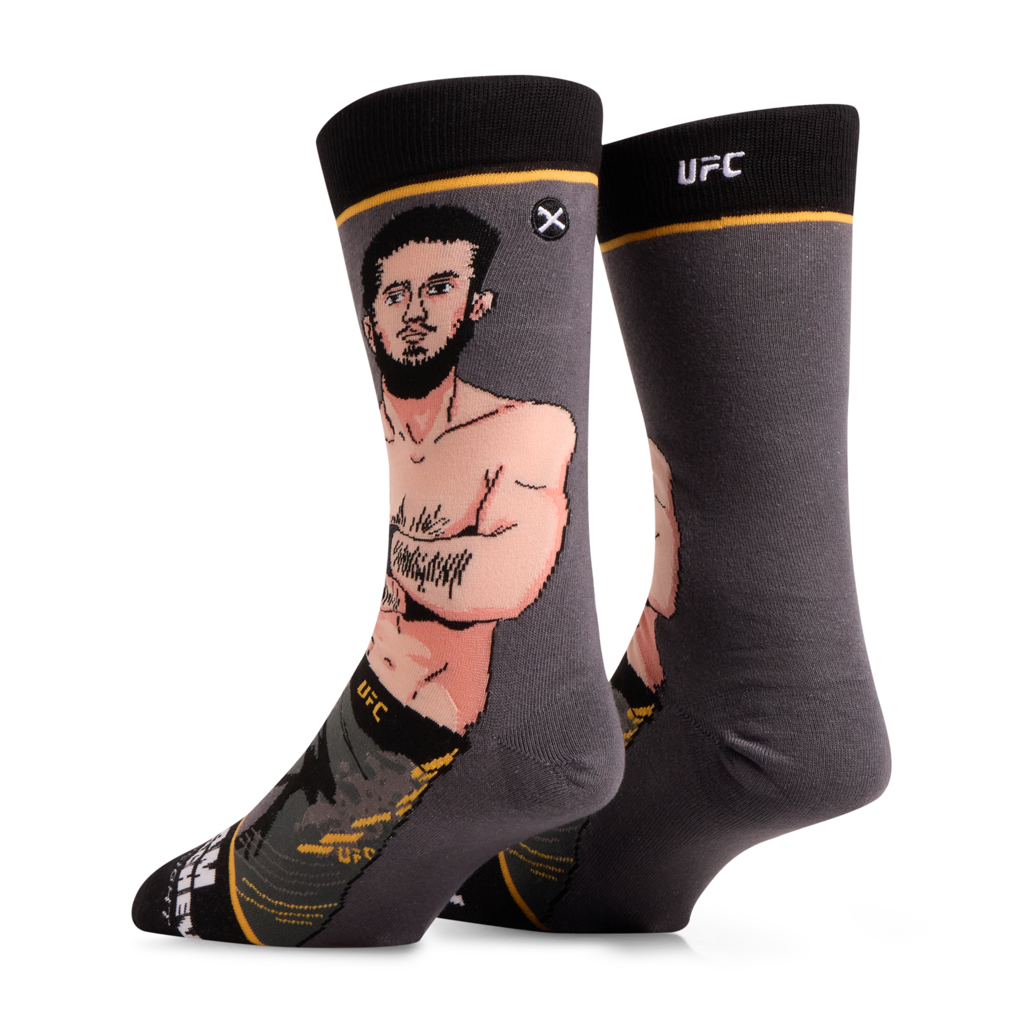 Islam Makhachev Men's Crew Socks