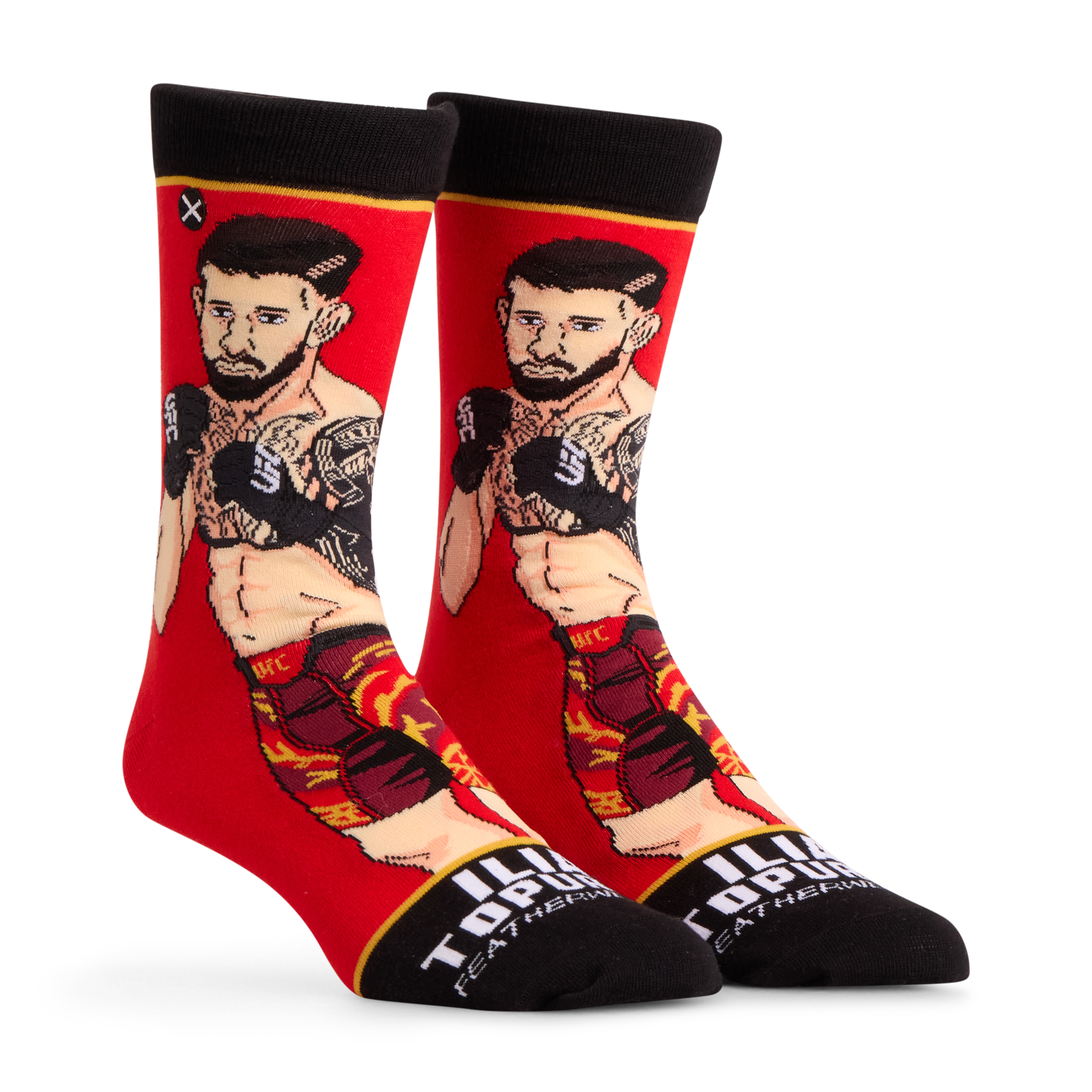 Ilia Topuria Men's Crew Socks
