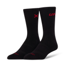 UFC Logo Men's Crew Socks - Black