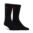 UFC Logo Men's Crew Socks - Black