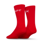 UFC Logo Men's Crew Socks - Red
